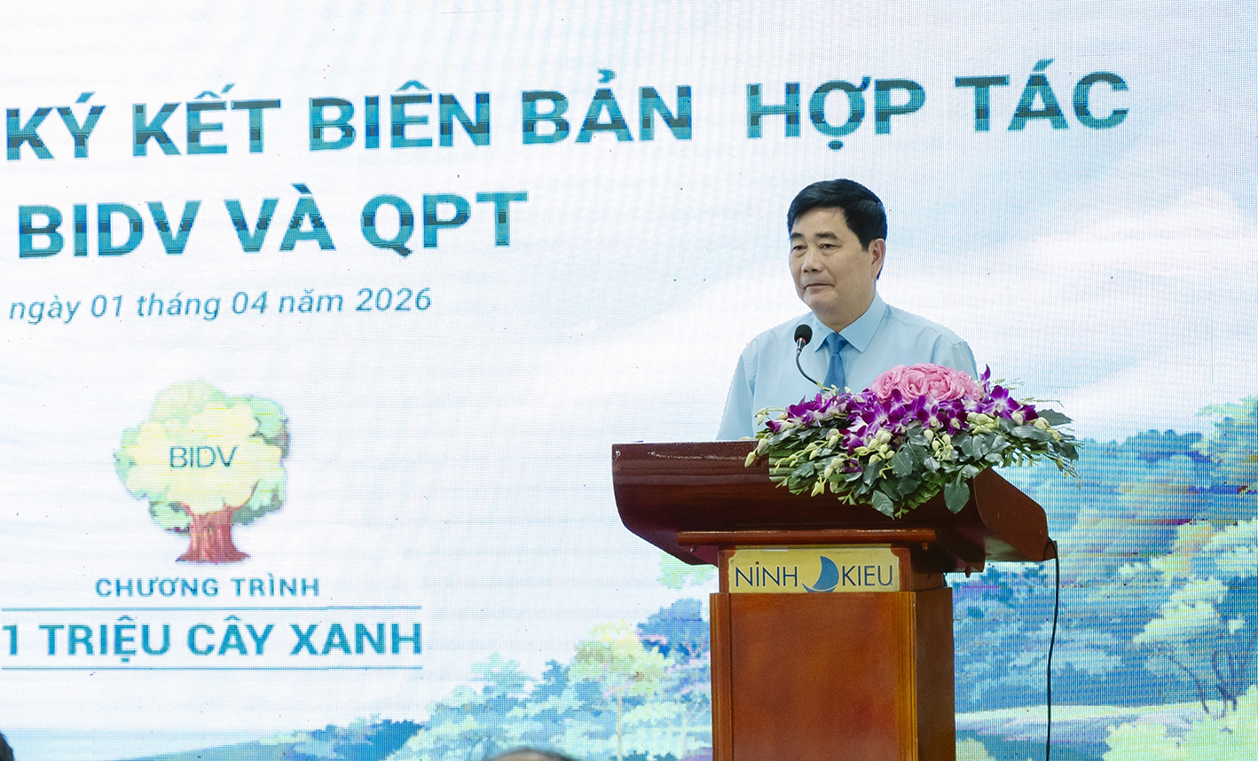 BIDV và QPT hợp tác trồng 240.000 cây xanh tại Đồng bằng sông Cửu Long - Ảnh 3.