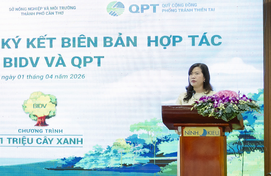 BIDV và QPT hợp tác trồng 240.000 cây xanh tại Đồng bằng sông Cửu Long - Ảnh 4.
