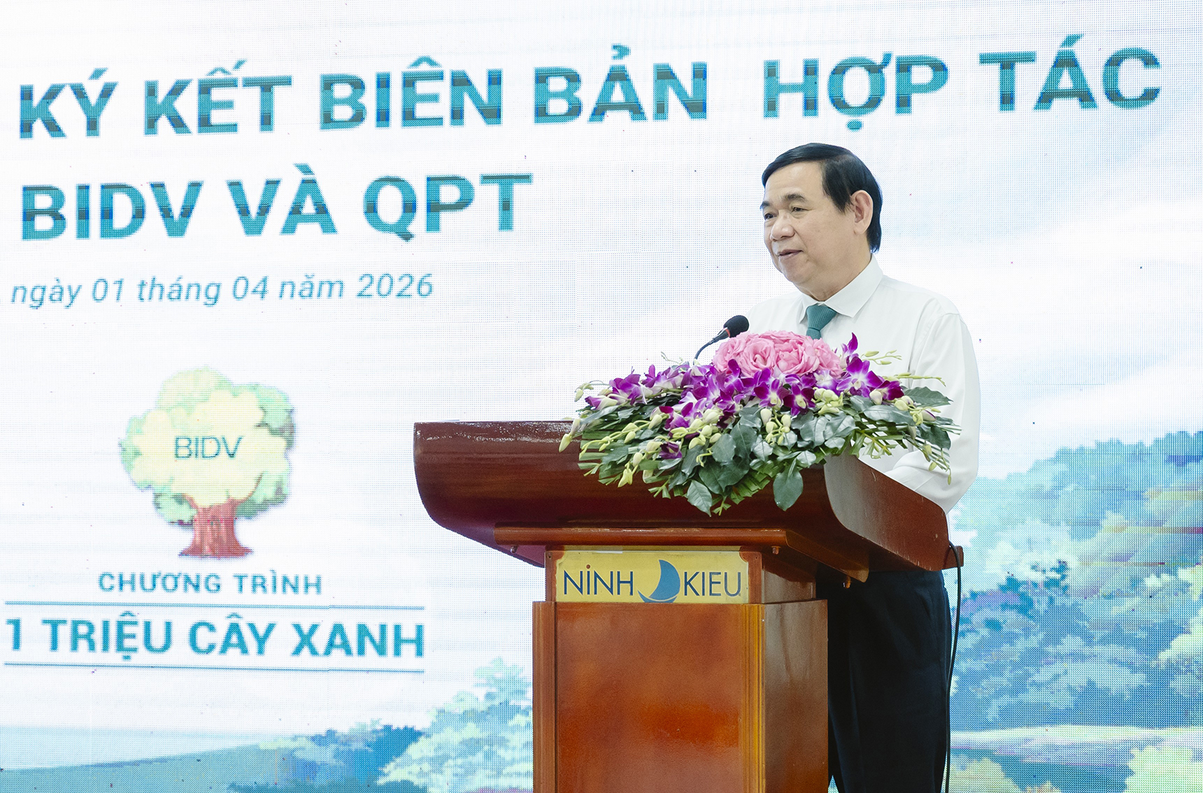 BIDV và QPT hợp tác trồng 240.000 cây xanh tại Đồng bằng sông Cửu Long - Ảnh 5.