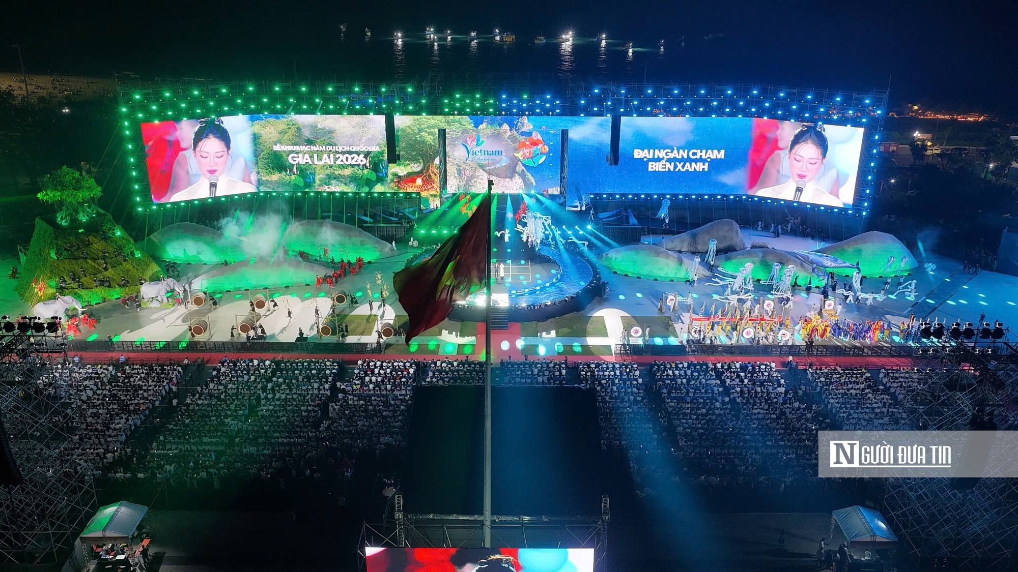 Tuần lễ khai mạc Năm Du lịch Quốc gia – Gia Lai 2026: Lượng khách tăng vượt trội, ấn tượng đêm khai mạc hoành tráng - Ảnh 1.