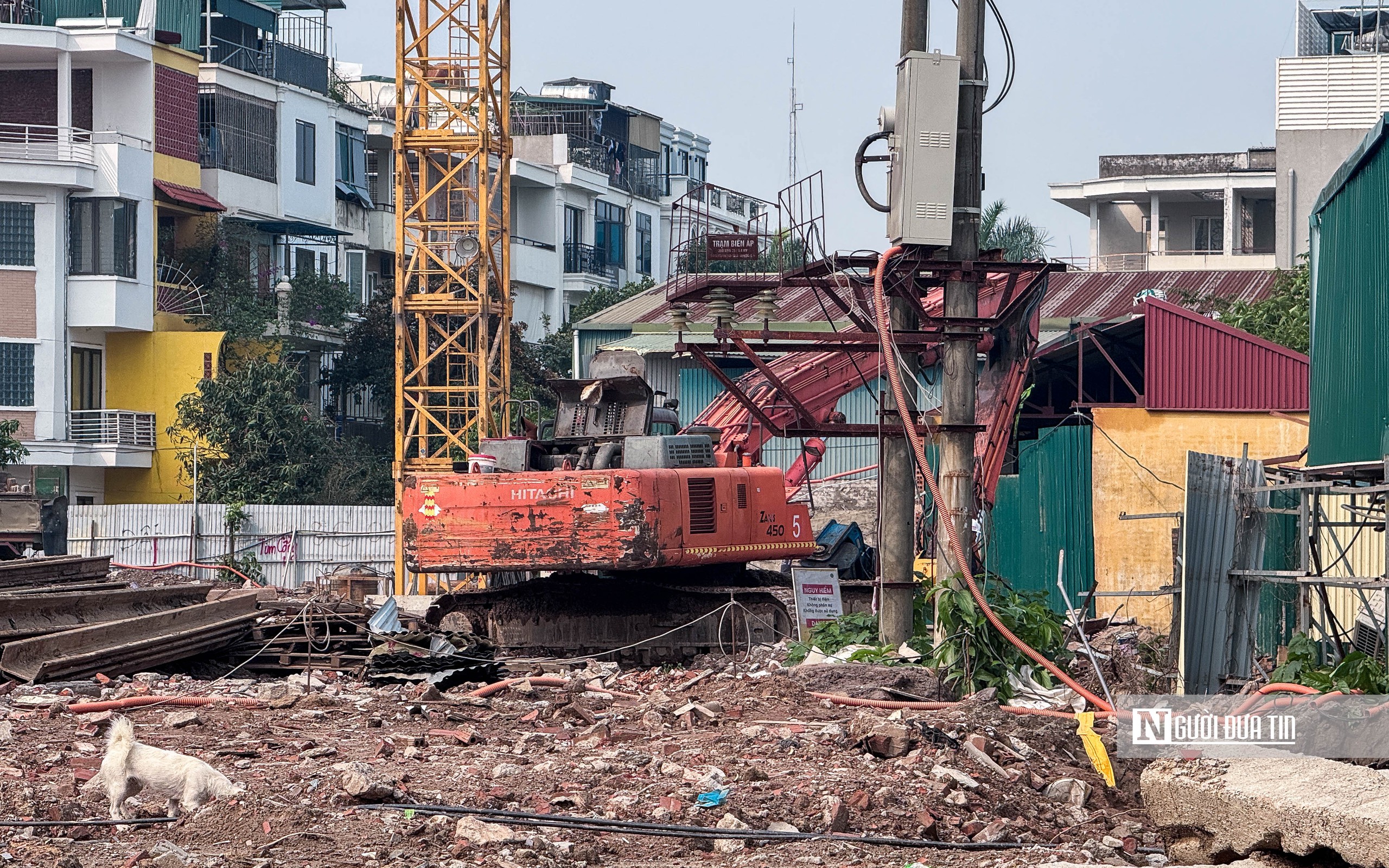 Cận cảnh thi c&ocirc;ng NOXH c&oacute; gi&aacute; 29 triệu đồng/m2 ở ngoại th&agrave;nh H&agrave; Nội- Ảnh 9.