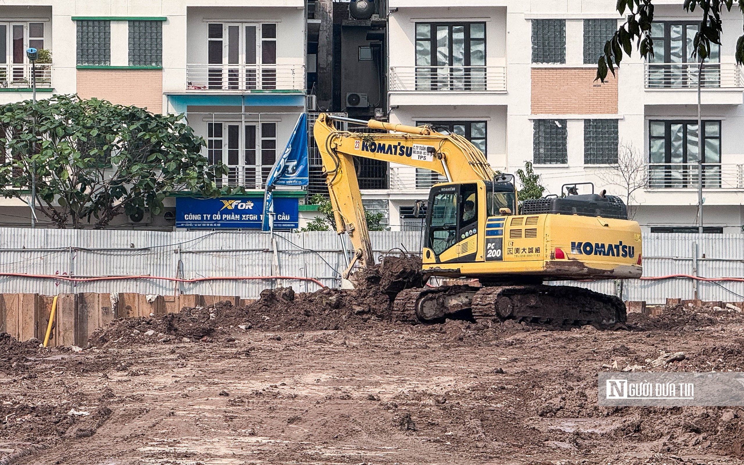 Cận cảnh thi c&ocirc;ng NOXH c&oacute; gi&aacute; 29 triệu đồng/m2 ở ngoại th&agrave;nh H&agrave; Nội- Ảnh 7.