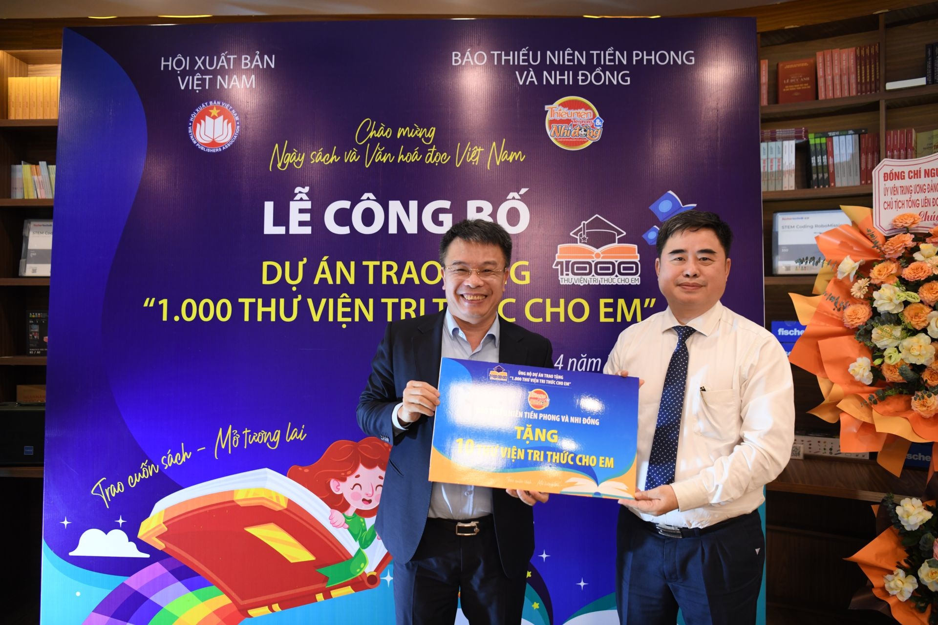 Khởi động dự án 1.000 thư viện tri thức cho học sinh- Ảnh 3.