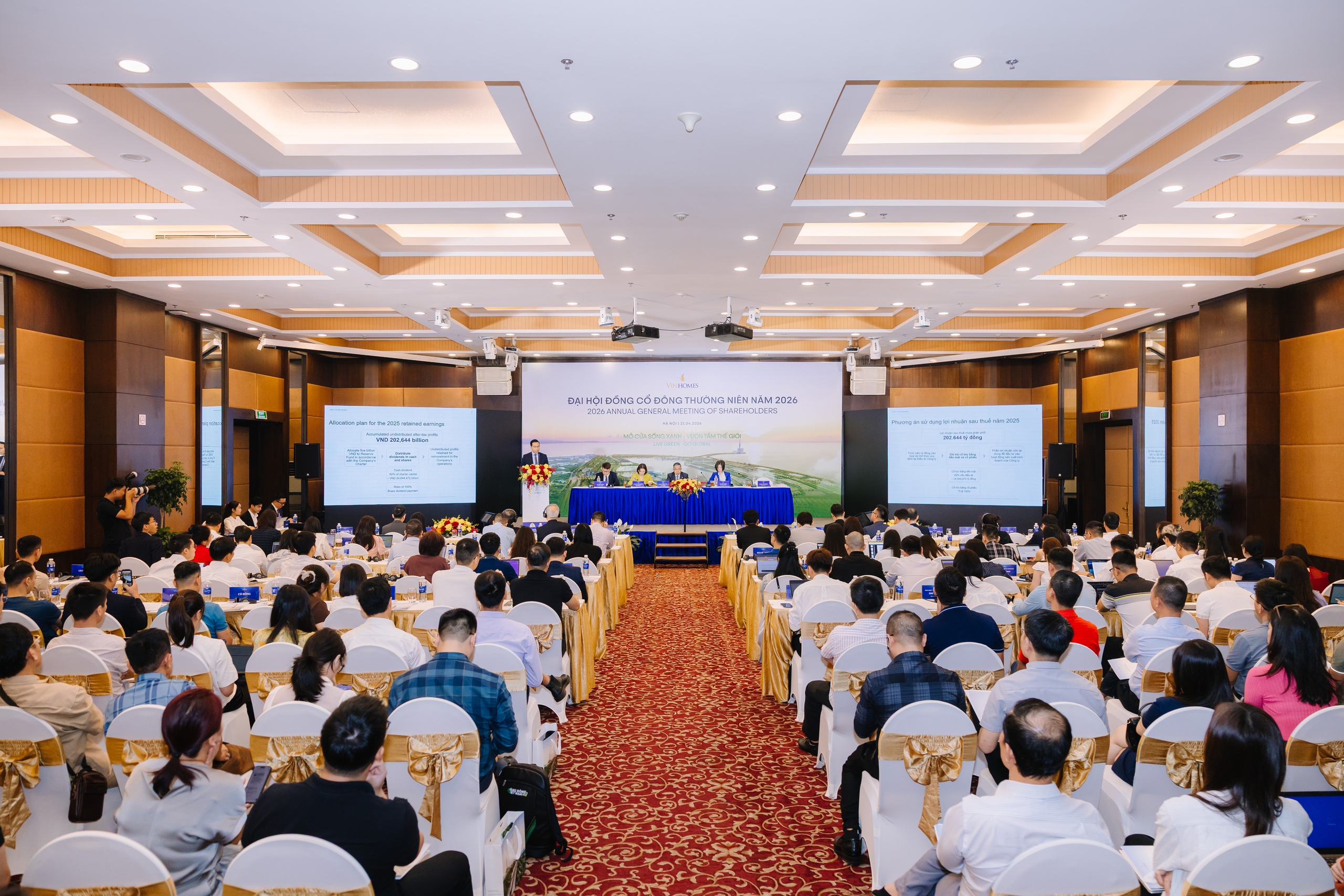 ĐHĐCĐ Vinhomes 2026: Tăng mạnh kế hoạch kinh doanh sát ngày họp, lãnh đạo nói gì?- Ảnh 1.