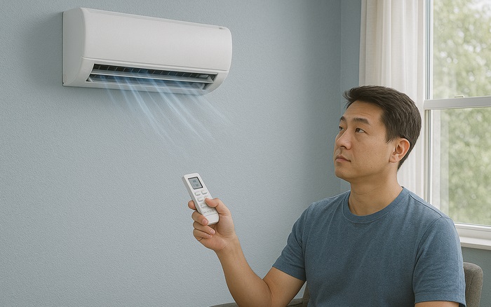 Hướng gió điều hòa nên chỉnh lên hay xuống để mát hơn? - Ảnh 1.