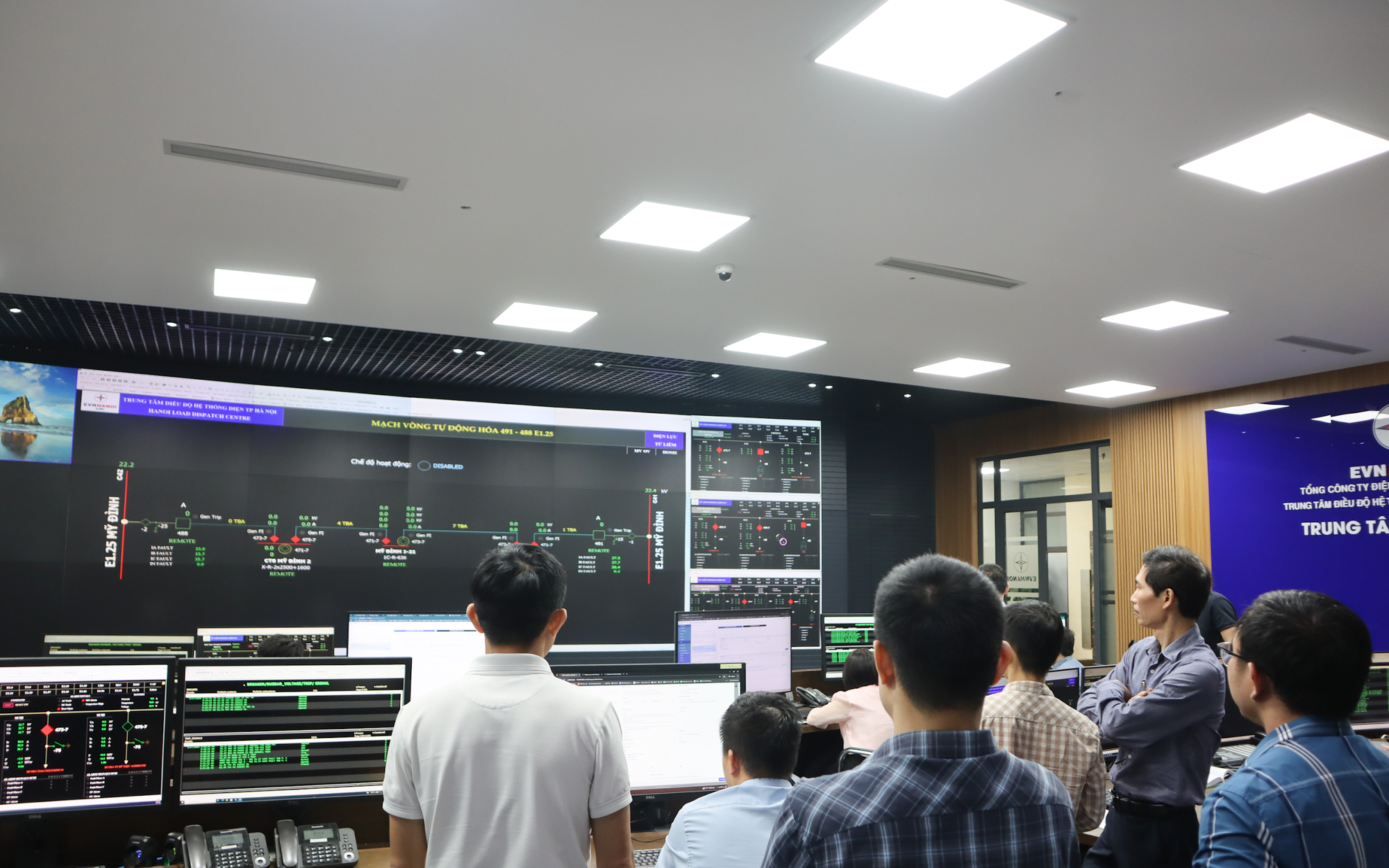 EVNHANOI Vận Hành Hệ Thống SCADA/DMS Tự Động Hóa Lưới Điện Với Công Nghệ Hiện Đại