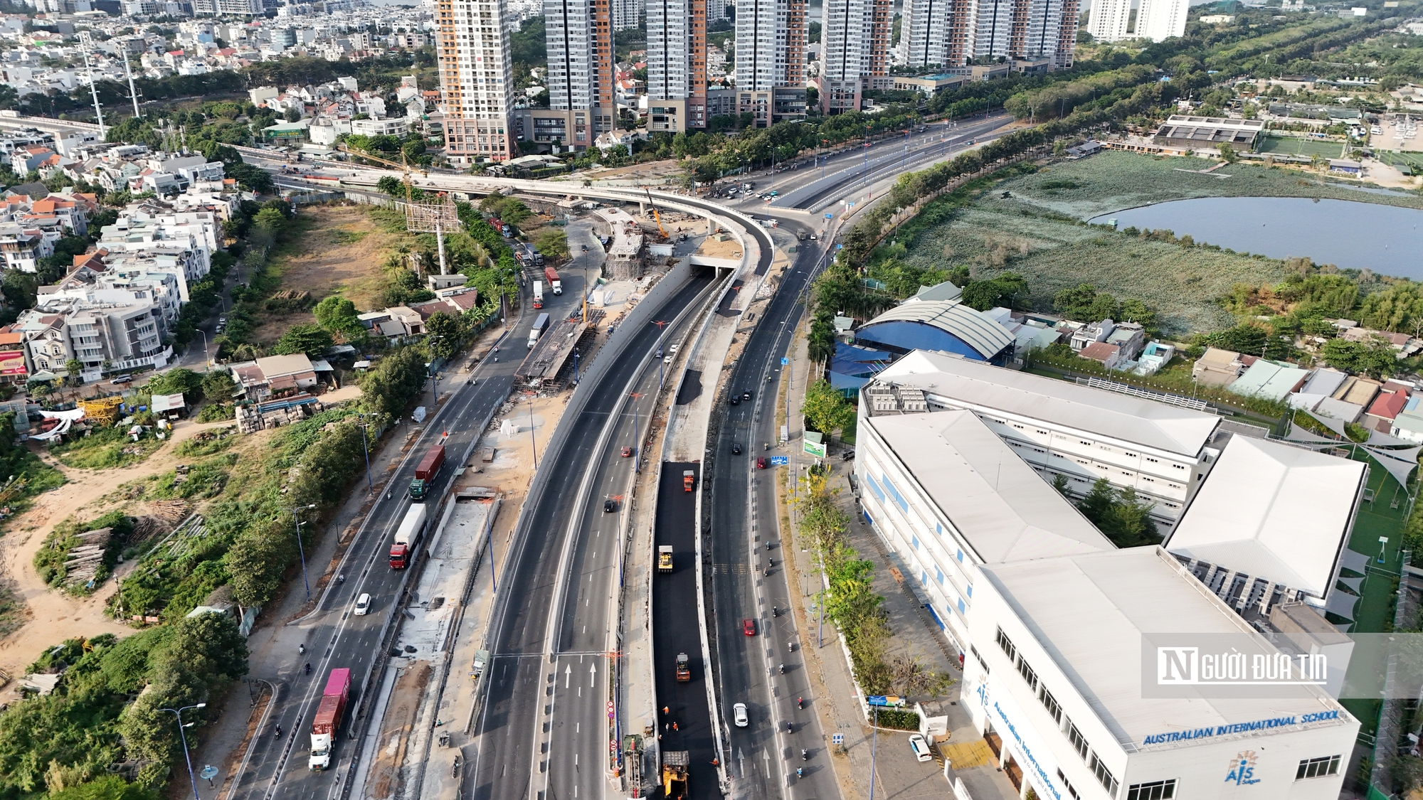 Tp.HCM: Hạng mục lớn thứ 4 ở n&uacute;t giao th&ocirc;ng An Ph&uacute; đ&atilde; trải nhựa đường, sẵn s&agrave;ng th&ocirc;ng xe v&agrave;o 30/4 - Ảnh 5.