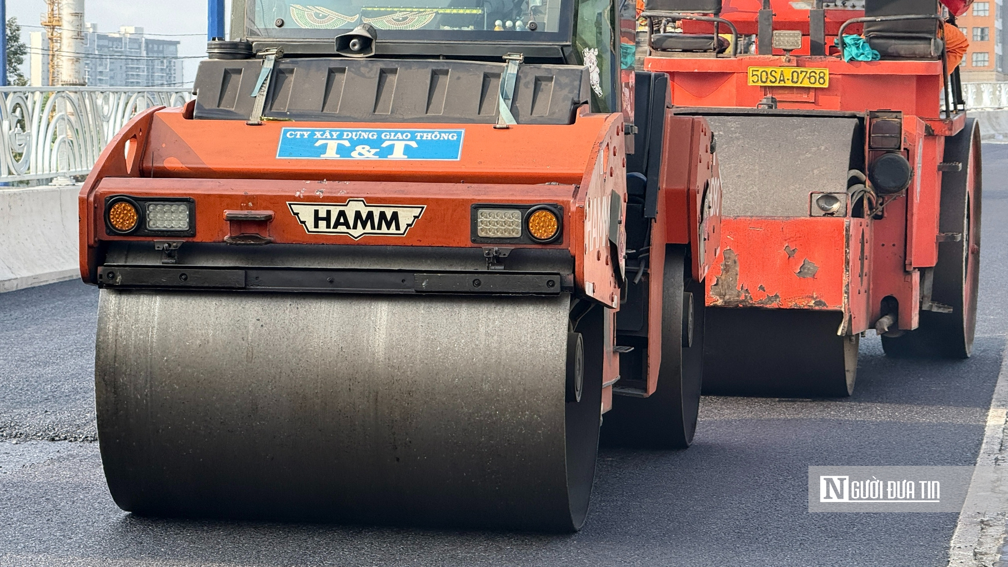 Tp.HCM: Hạng mục lớn thứ 4 ở n&uacute;t giao th&ocirc;ng An Ph&uacute; đ&atilde; trải nhựa đường, sẵn s&agrave;ng th&ocirc;ng xe v&agrave;o 30/4 - Ảnh 8.