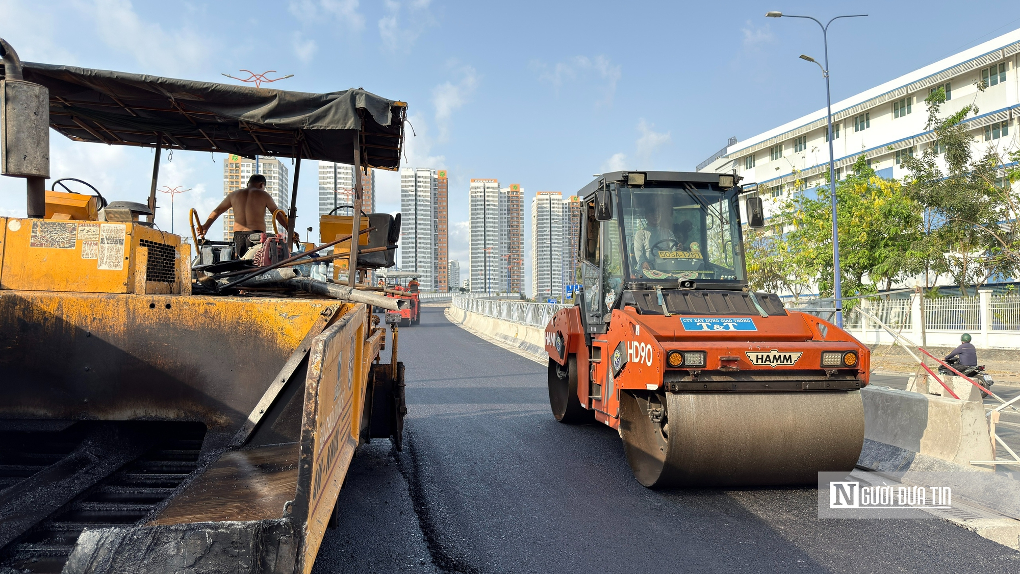 Tp.HCM: Hạng mục lớn thứ 4 ở n&uacute;t giao th&ocirc;ng An Ph&uacute; đ&atilde; trải nhựa đường, sẵn s&agrave;ng th&ocirc;ng xe v&agrave;o 30/4 - Ảnh 10.