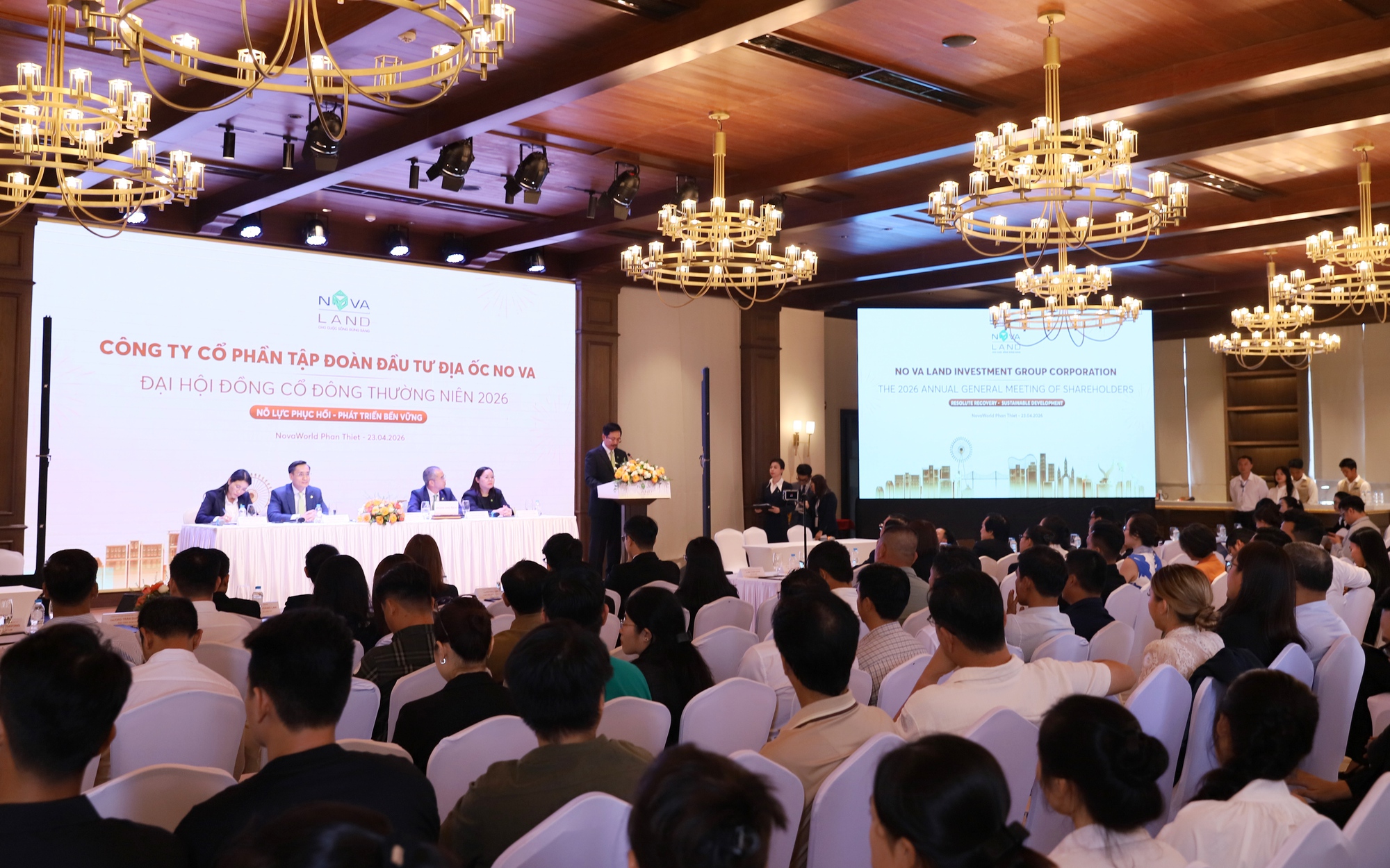 Novaland tổ chức ĐHĐCĐ thường niên 2026, thông qua kế hoạch kinh doanh và nhân sự mới