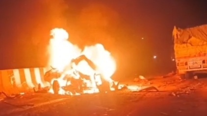 Xe tải hỏng phanh g&acirc;y tai nạn li&ecirc;n ho&agrave;n, 11 người tử vong - Ảnh 1.