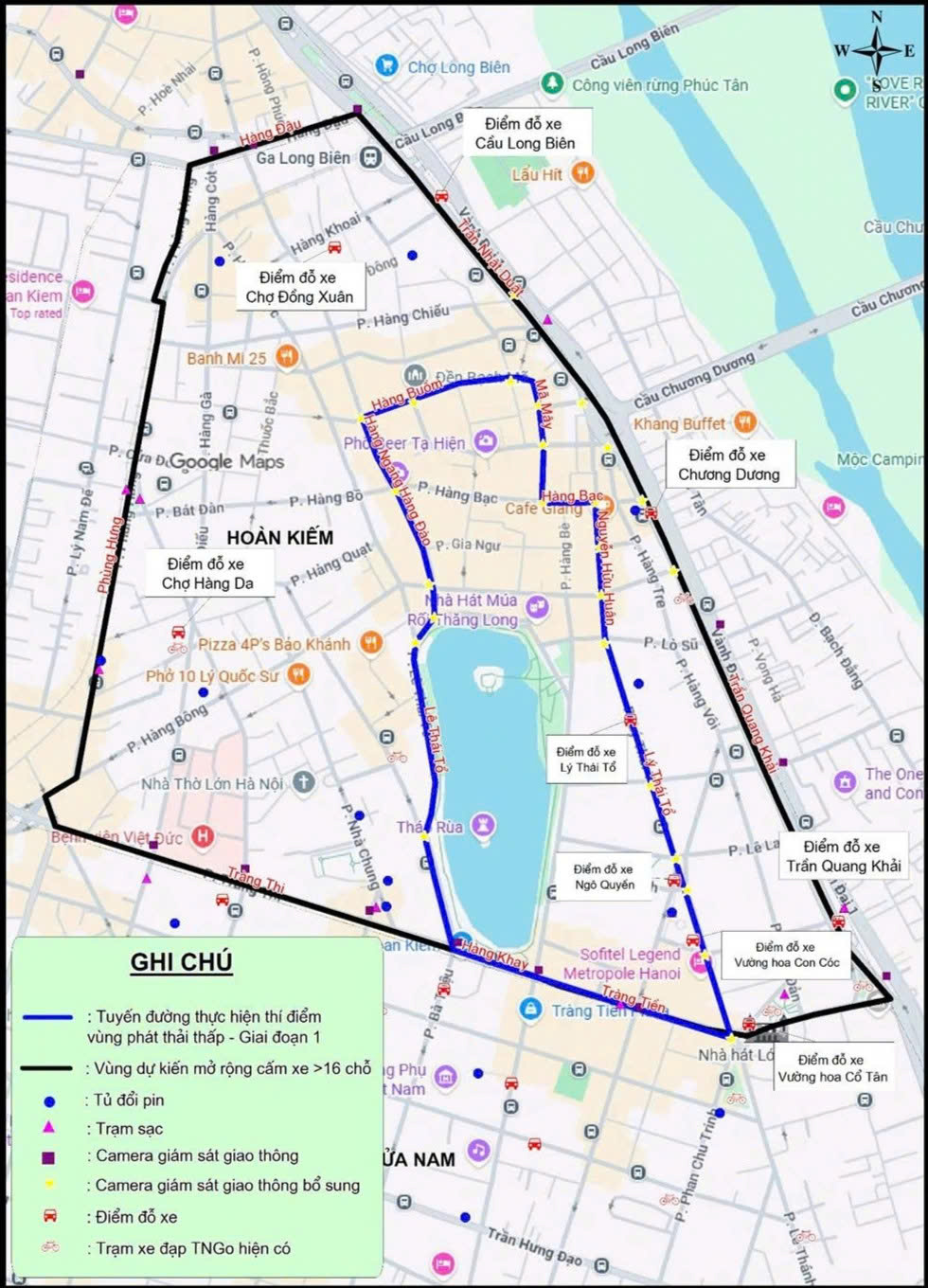 Hà Nội dự tính thí điểm cấm xe máy xăng tại 11 tuyến phố từ 1-7-2026 - Ảnh 1.