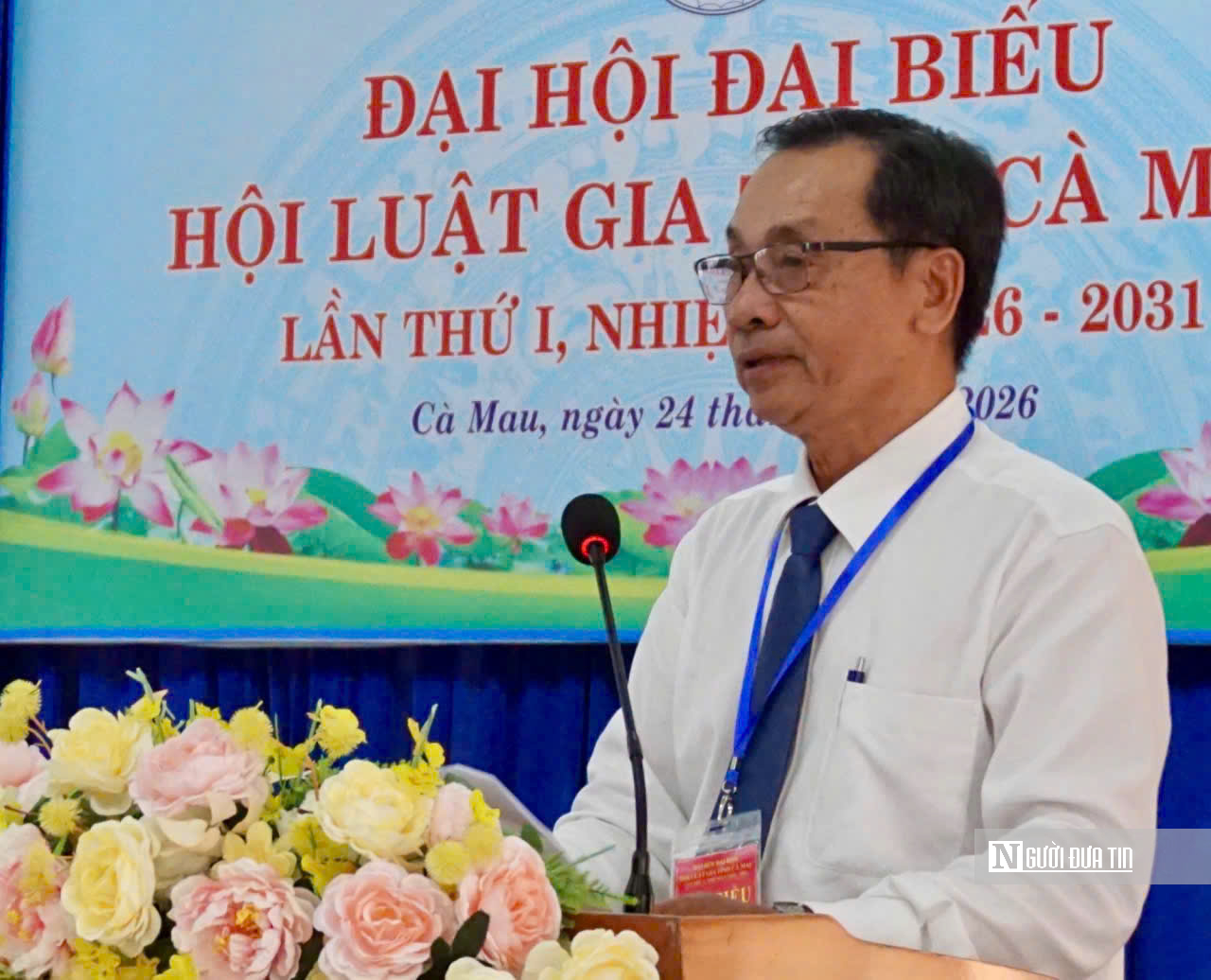 Luật gia Nguyễn Thanh Reo tái đắc cử Chủ tịch Hội Luật gia tỉnh Cà Mau - Ảnh 1.