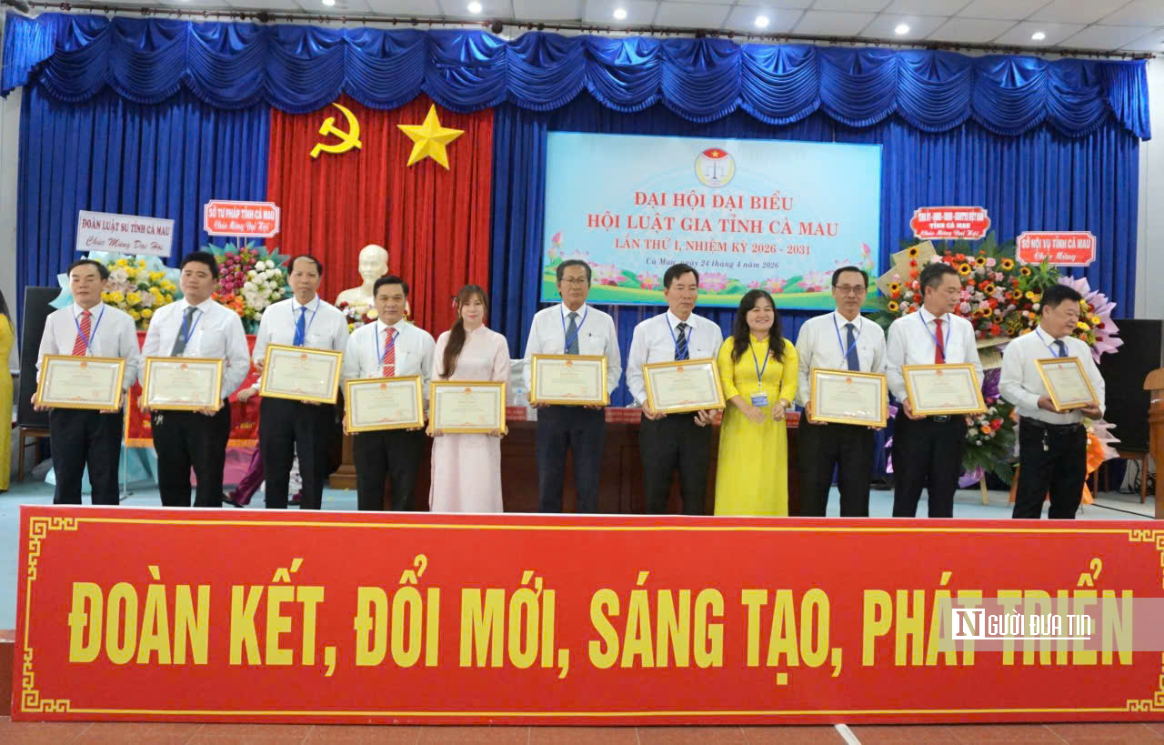 Luật gia Nguyễn Thanh Reo tái đắc cử Chủ tịch Hội Luật gia tỉnh Cà Mau - Ảnh 4.