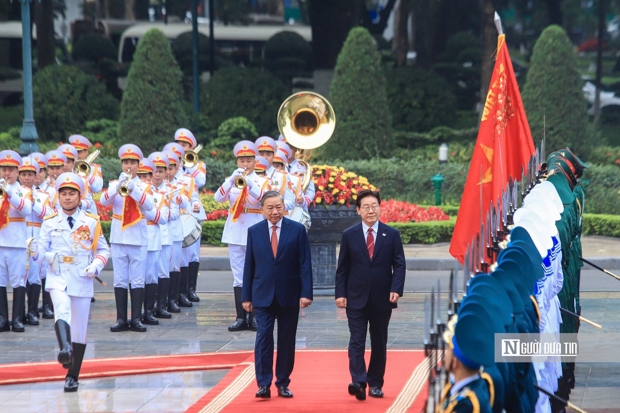 Nhìn lại 4 ngày sôi động của quan hệ Việt - Hàn- Ảnh 1.