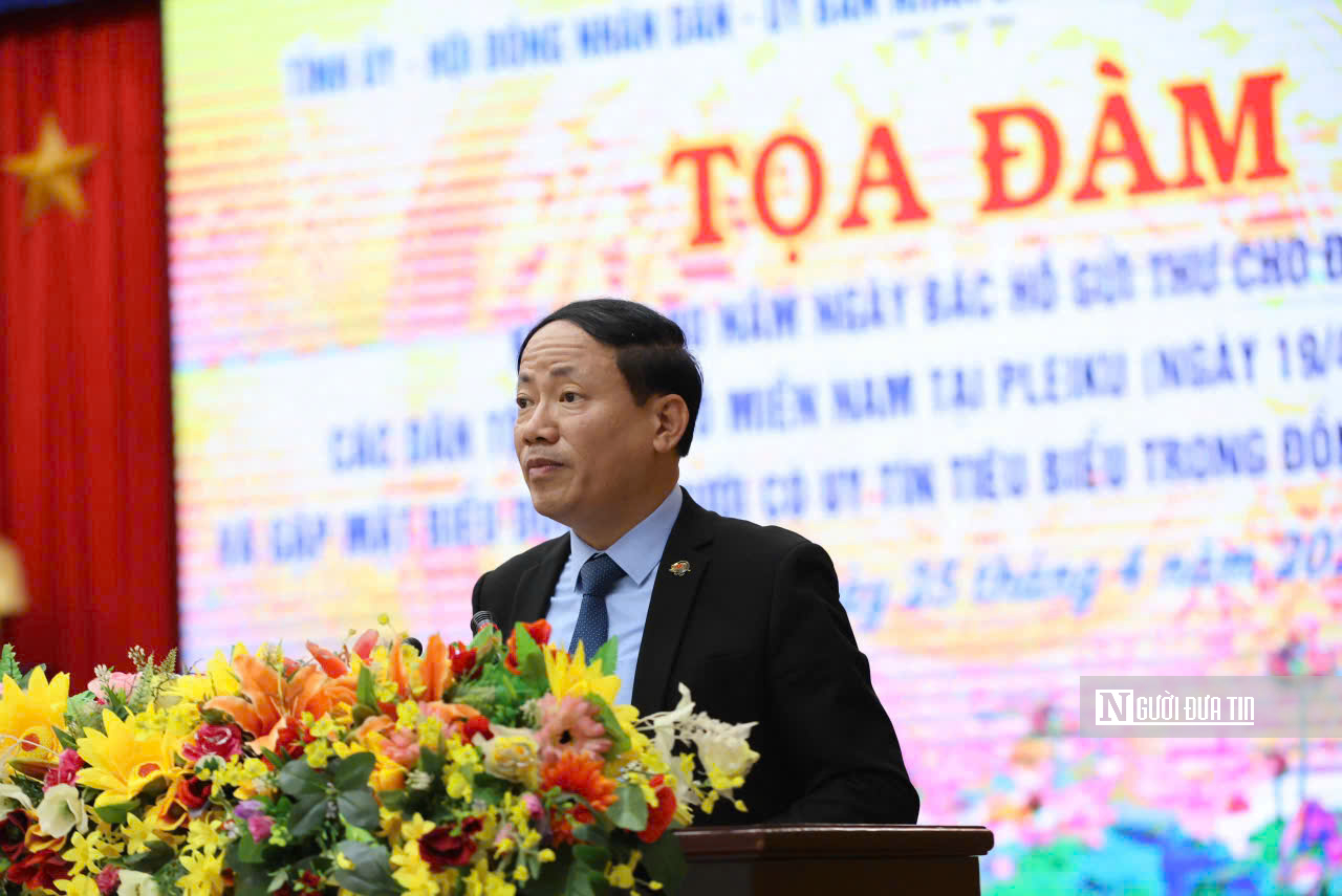 Tọa đ&agrave;m kỷ niệm 80 năm B&aacute;c Hồ gửi thư cho Đại hội c&aacute;c d&acirc;n tộc thiểu số miền Nam- Ảnh 2.