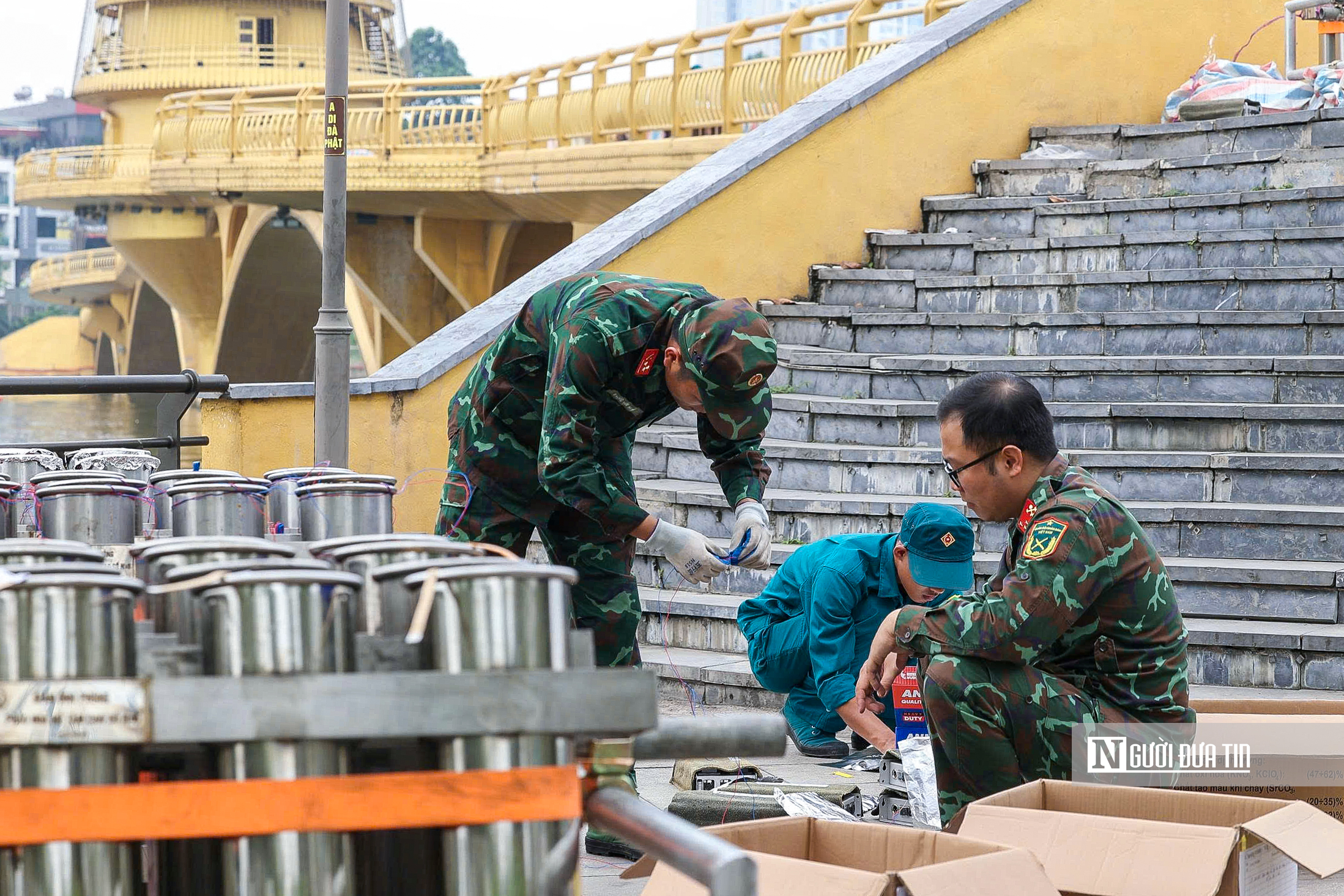 Cận cảnh trận địa pháo chào mừng dịp Giỗ Tổ 2026 - Ảnh 1.