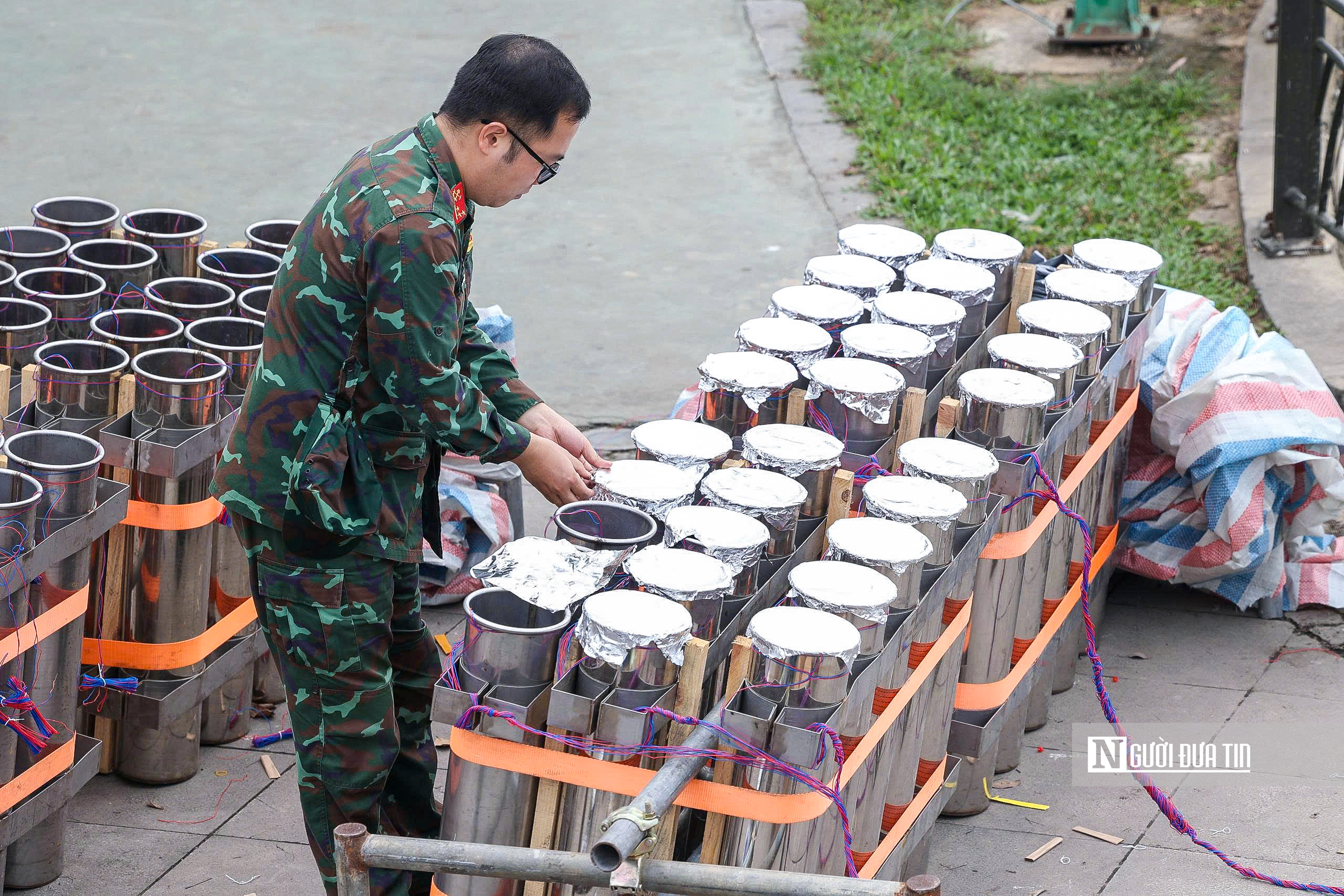 Cận cảnh trận địa pháo chào mừng dịp Giỗ Tổ 2026 - Ảnh 8.