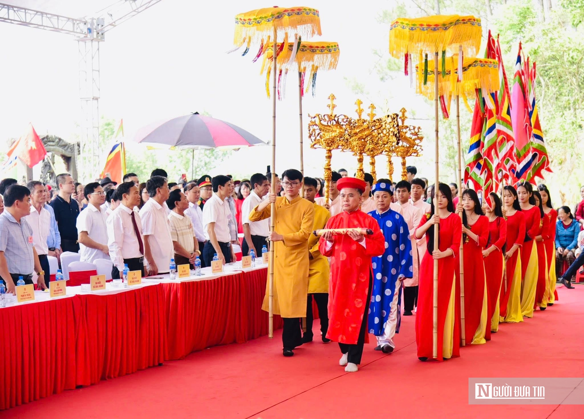 Trang trọng lễ giỗ Quốc Tổ H&ugrave;ng Vương ở H&agrave; Tĩnh- Ảnh 1.