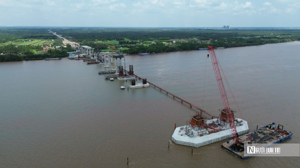 Chạy nước rút thi công cầu Đại Ngãi kịp lễ 30/4 - Ảnh 3.