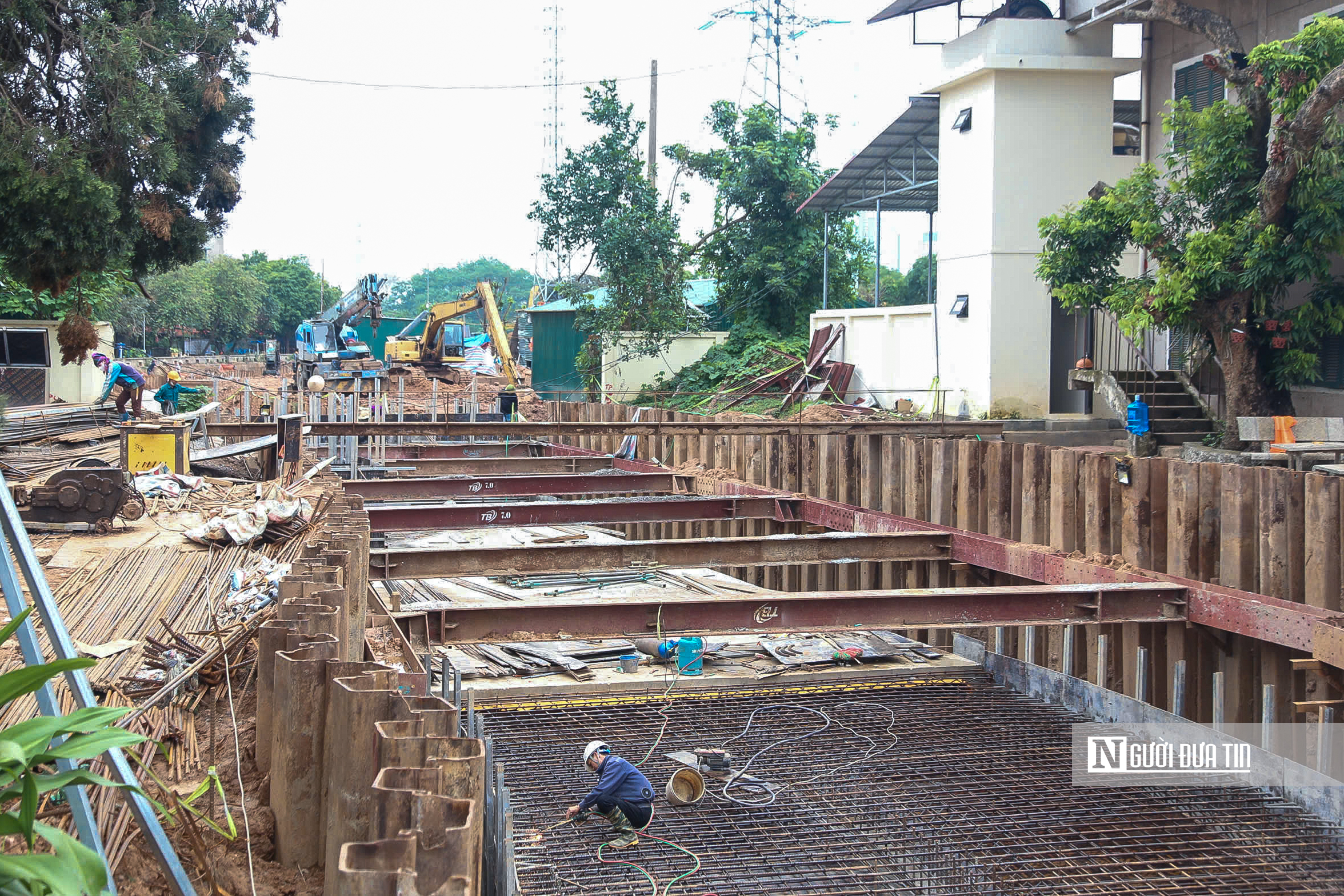 To&agrave;n cảnh tuyến k&ecirc;nh hơn 920 tỷ bổ cập nước s&ocirc;ng T&ocirc; Lịch v&agrave; chống ngập ở H&agrave; Nội- Ảnh 4.