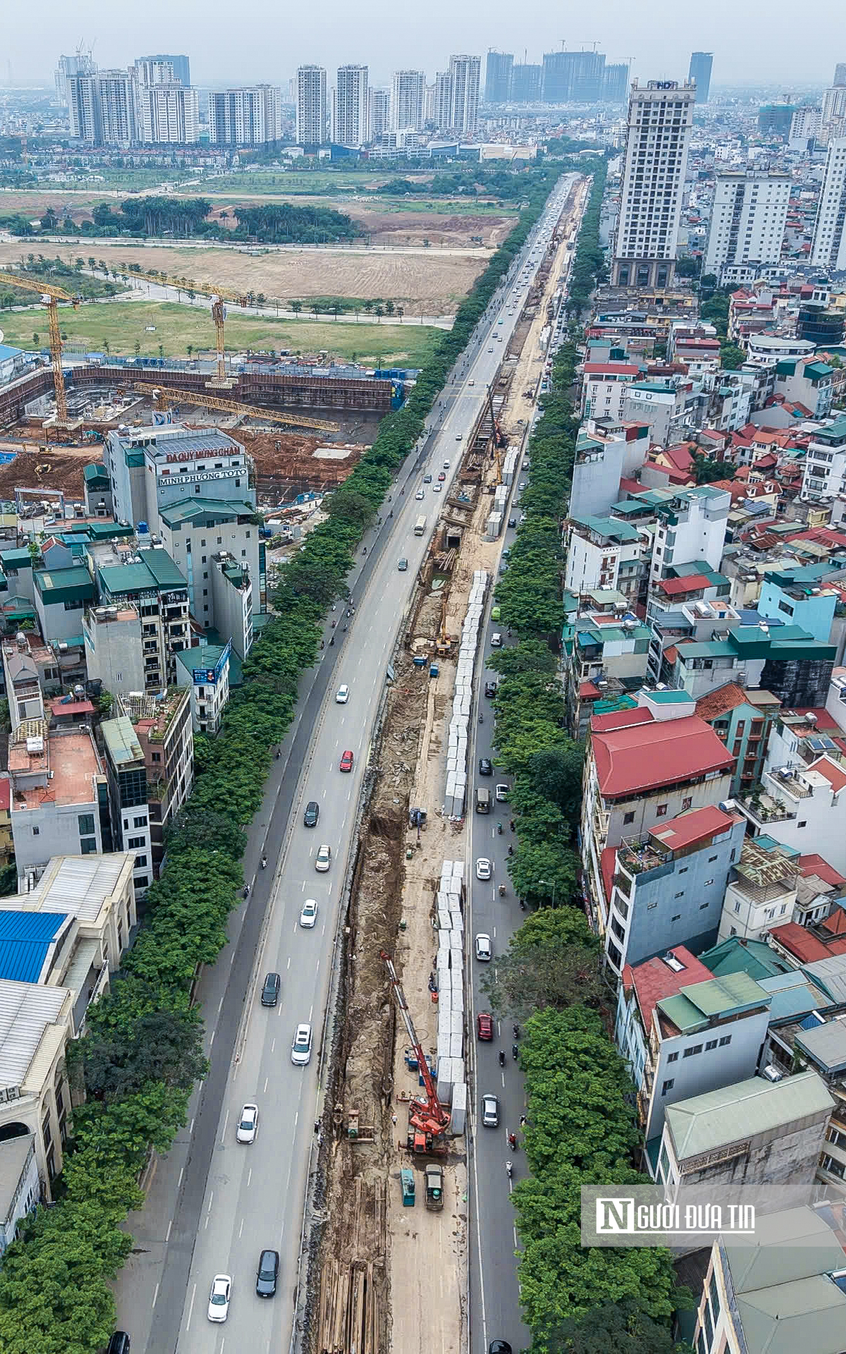 To&agrave;n cảnh tuyến k&ecirc;nh hơn 920 tỷ bổ cập nước s&ocirc;ng T&ocirc; Lịch v&agrave; chống ngập ở H&agrave; Nội- Ảnh 9.