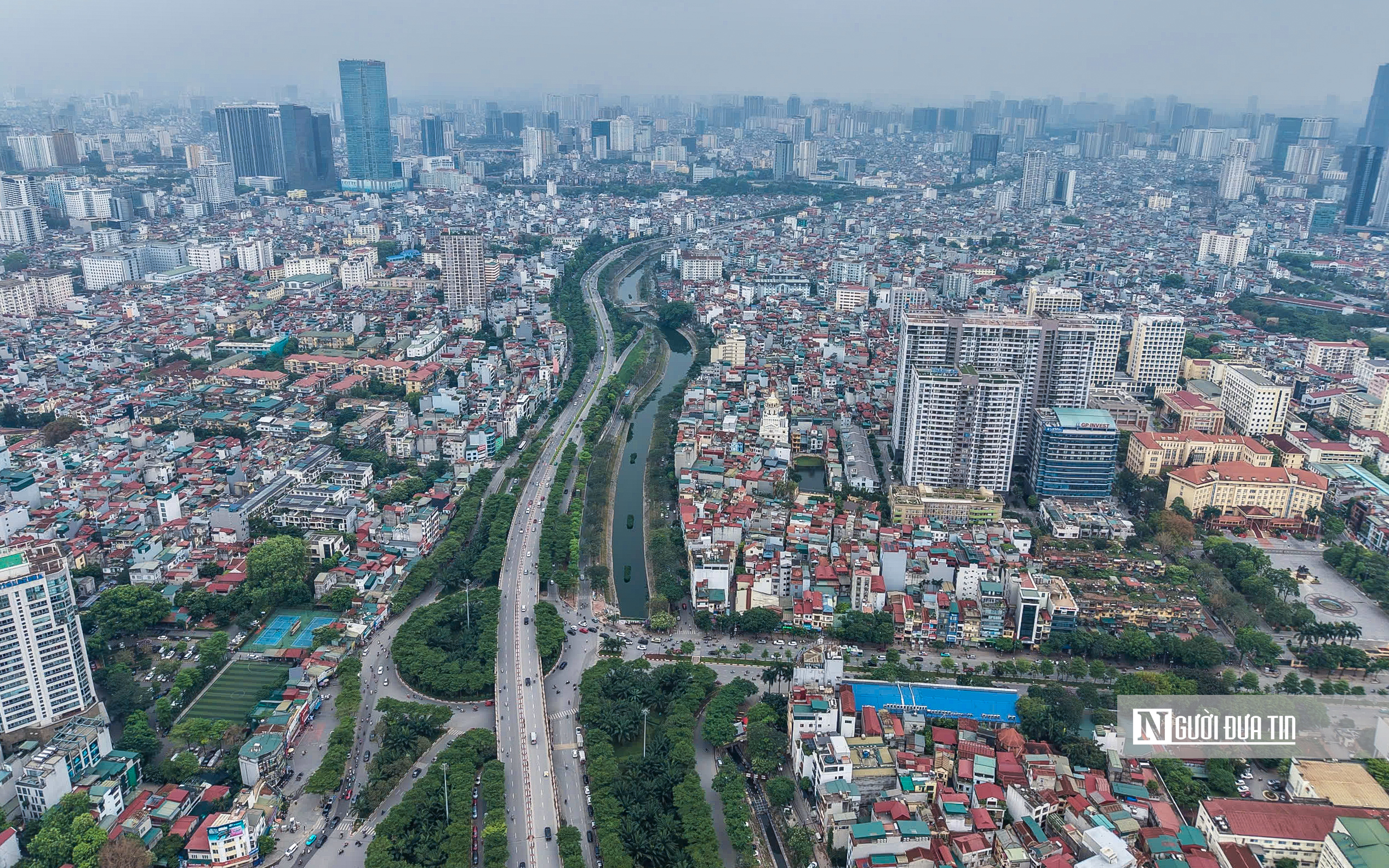 To&agrave;n cảnh tuyến k&ecirc;nh hơn 920 tỷ bổ cập nước s&ocirc;ng T&ocirc; Lịch v&agrave; chống ngập ở H&agrave; Nội- Ảnh 13.