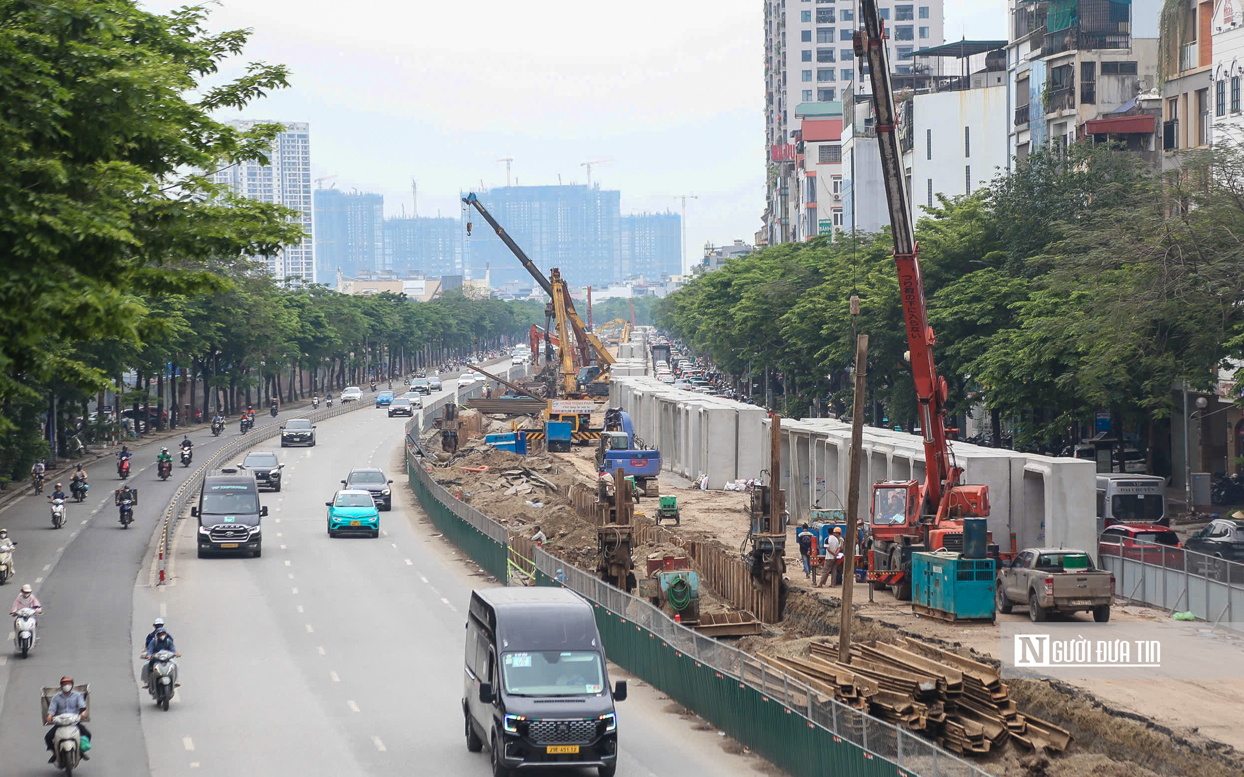 To&agrave;n cảnh tuyến k&ecirc;nh hơn 920 tỷ bổ cập nước s&ocirc;ng T&ocirc; Lịch v&agrave; chống ngập ở H&agrave; Nội- Ảnh 11.