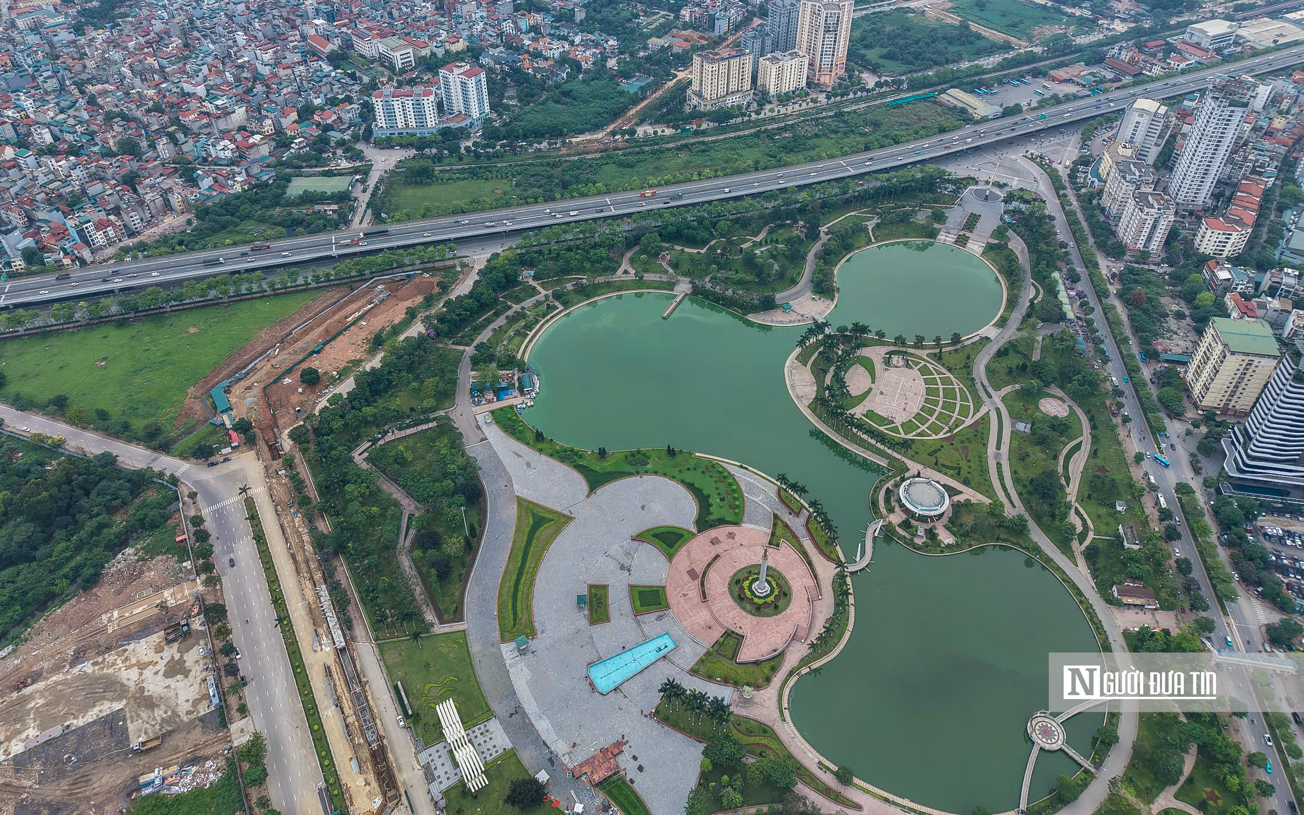 To&agrave;n cảnh tuyến k&ecirc;nh hơn 920 tỷ bổ cập nước s&ocirc;ng T&ocirc; Lịch v&agrave; chống ngập ở H&agrave; Nội- Ảnh 6.