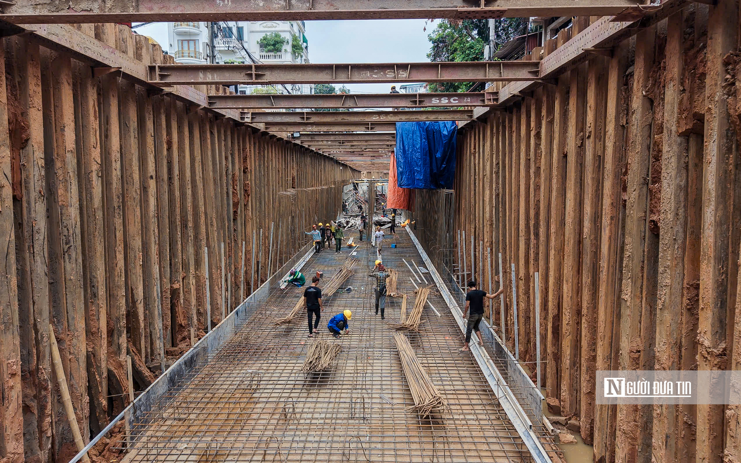 To&agrave;n cảnh tuyến k&ecirc;nh hơn 920 tỷ bổ cập nước s&ocirc;ng T&ocirc; Lịch v&agrave; chống ngập ở H&agrave; Nội- Ảnh 5.