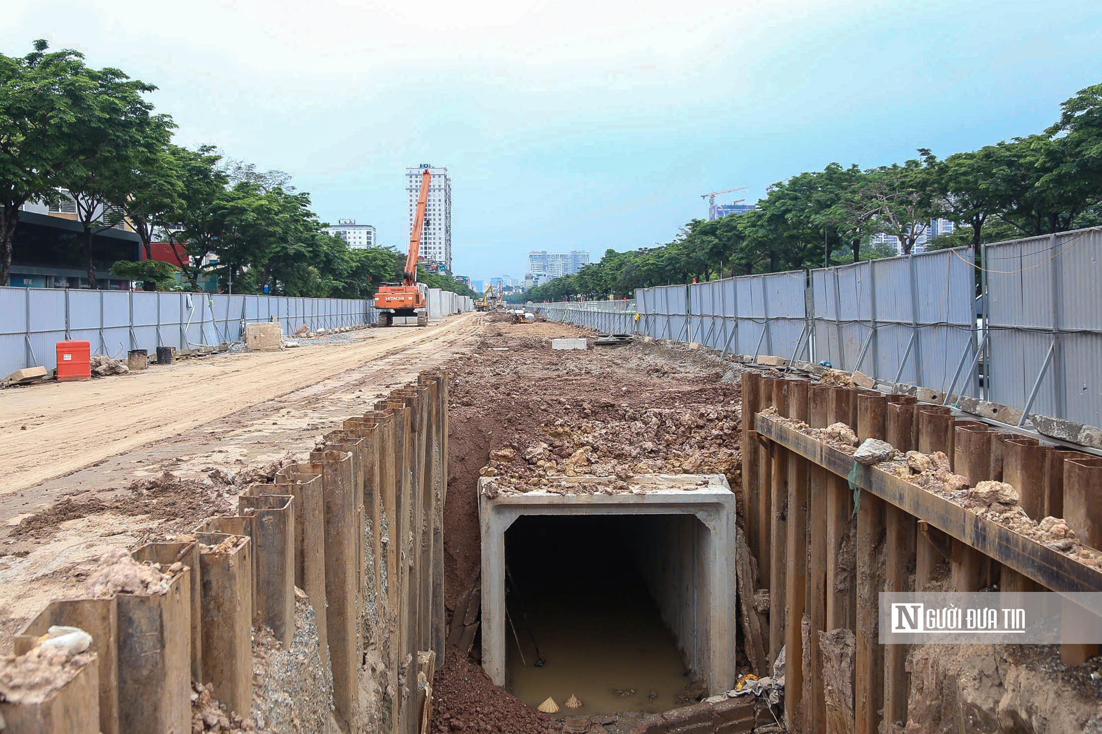 To&agrave;n cảnh tuyến k&ecirc;nh hơn 920 tỷ bổ cập nước s&ocirc;ng T&ocirc; Lịch v&agrave; chống ngập ở H&agrave; Nội- Ảnh 12.