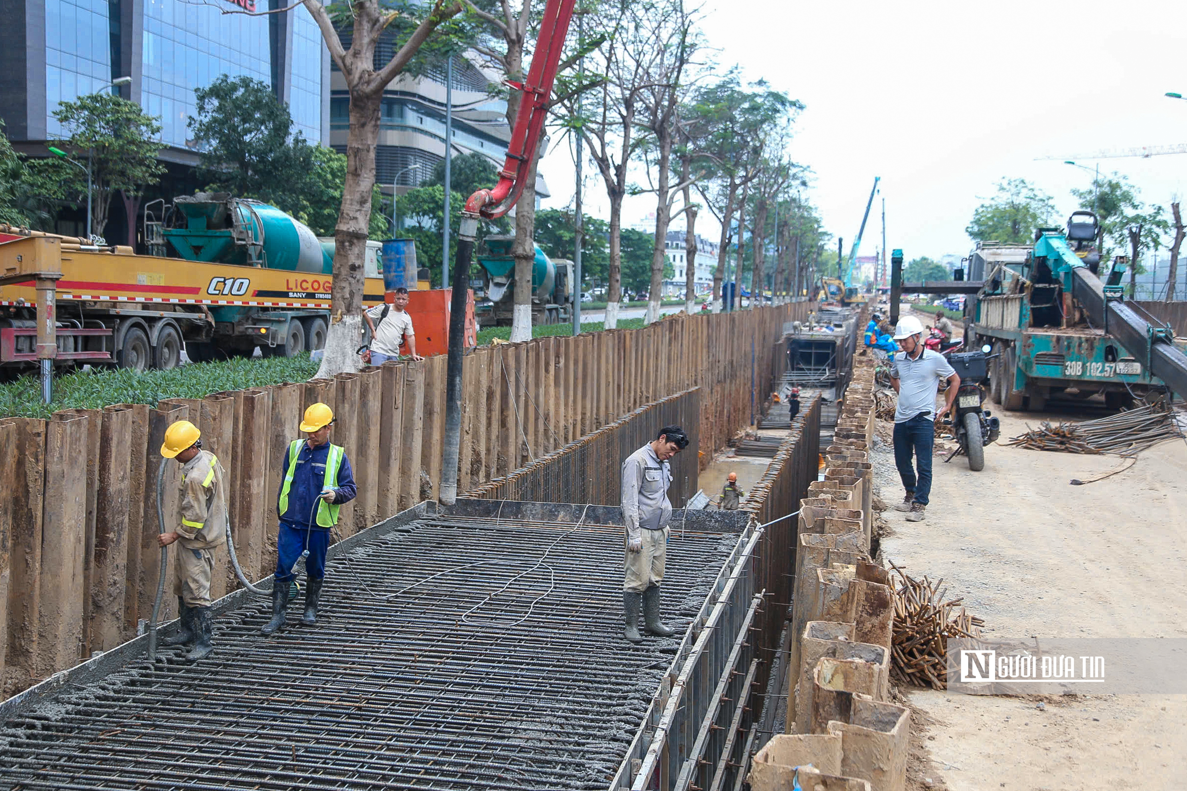 To&agrave;n cảnh tuyến k&ecirc;nh hơn 920 tỷ bổ cập nước s&ocirc;ng T&ocirc; Lịch v&agrave; chống ngập ở H&agrave; Nội- Ảnh 10.