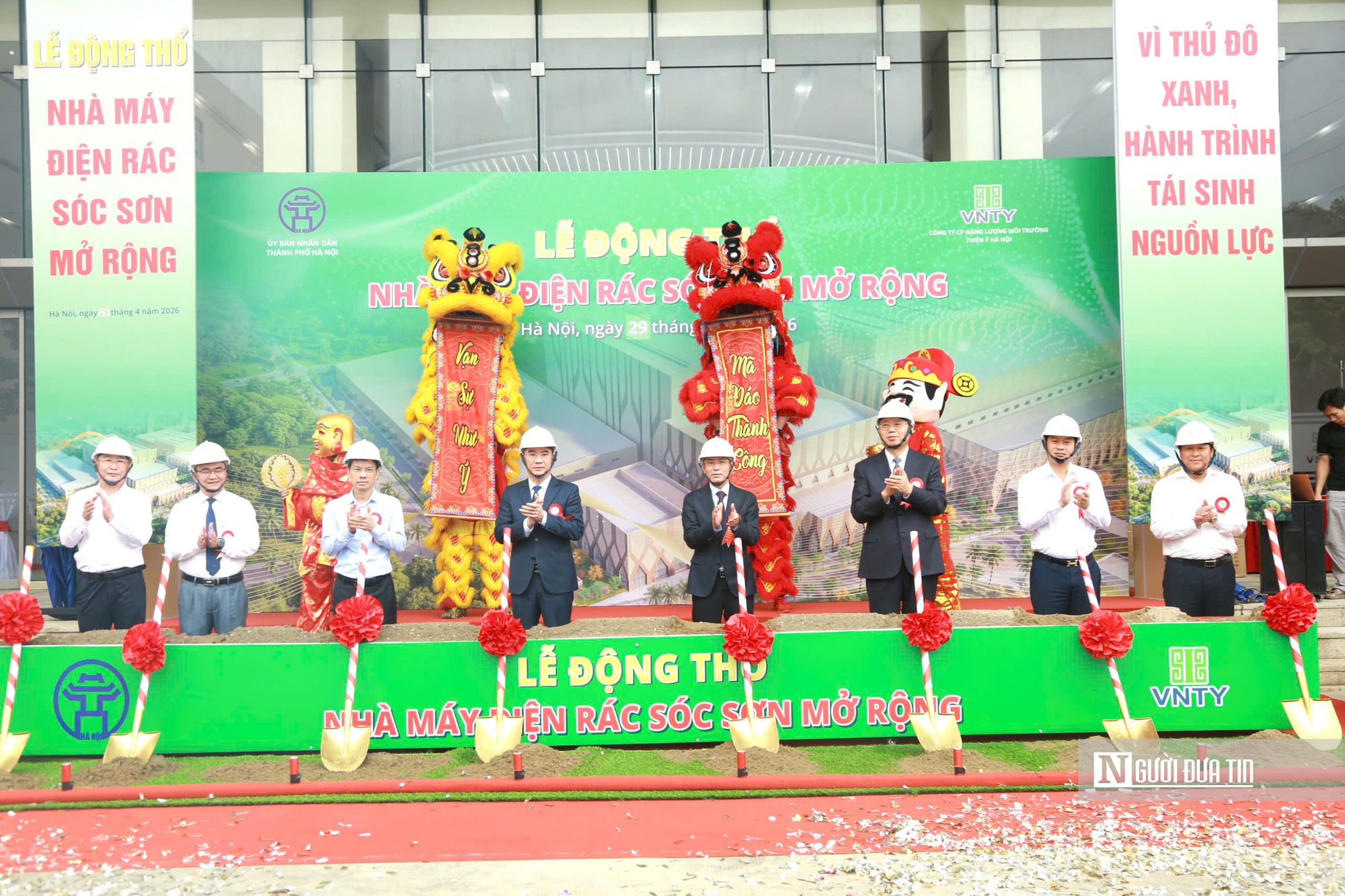 Khởi c&ocirc;ng Nh&agrave; m&aacute;y điện r&aacute;c S&oacute;c Sơn mở rộng, xử l&yacute; 1.600 tấn r&aacute;c mỗi ng&agrave;y- Ảnh 1.