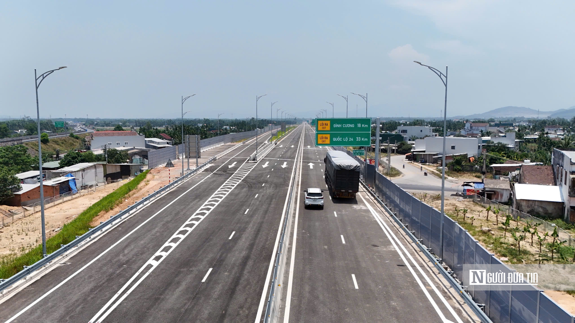 To&agrave;n cảnh ch&iacute;nh thức khai th&aacute;c cao tốc Quảng Ng&atilde;i - Ho&agrave;i Nhơn - Ảnh 9.