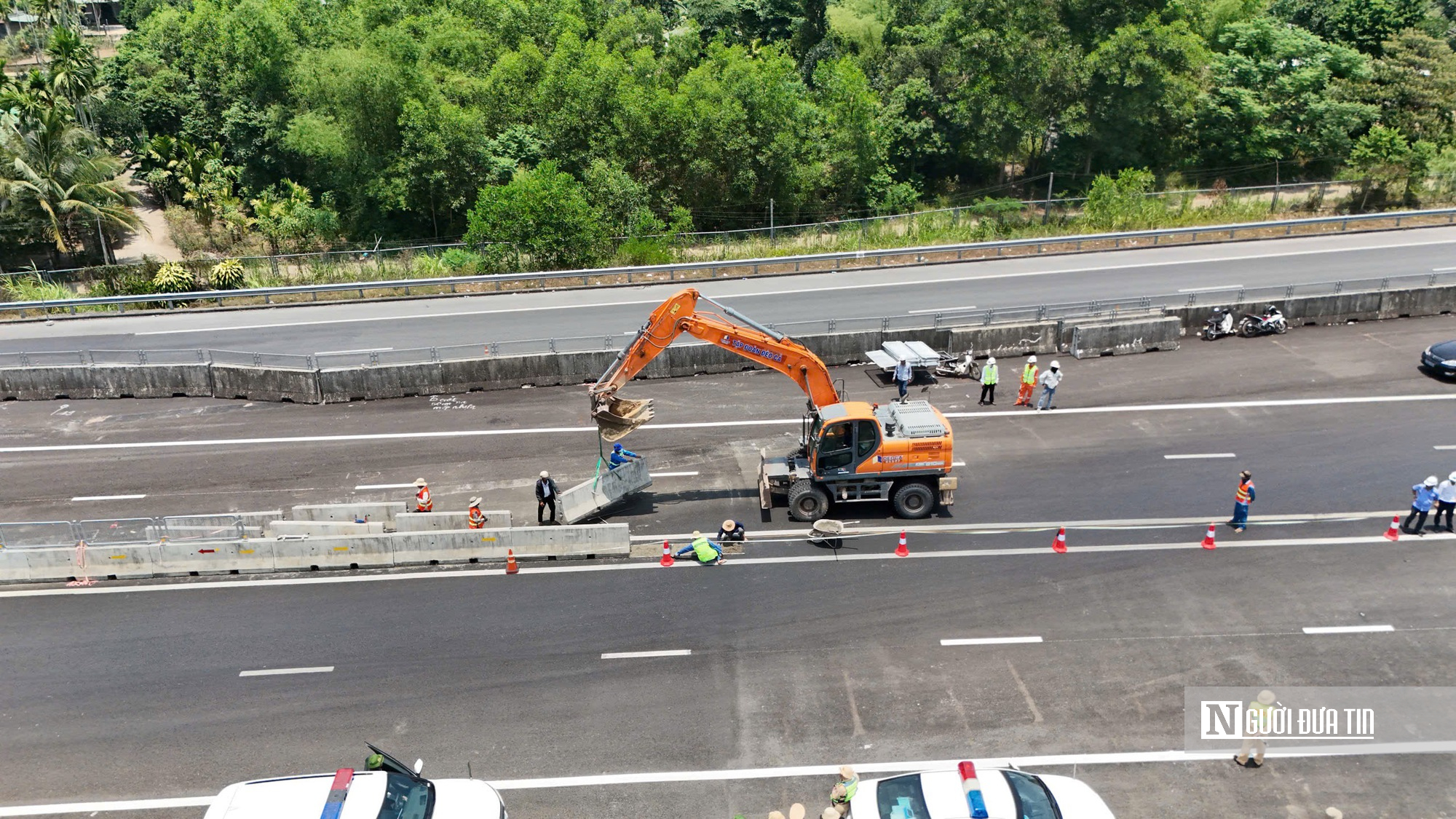 Toàn cảnh chính thức khai thác cao tốc Quảng Ngãi - Hoài Nhơn - Ảnh 2.