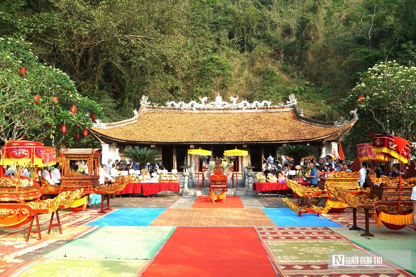 Kh&aacute;m ph&aacute; đền Mai An Ti&ecirc;m, nghe huyền t&iacute;ch lập nghiệp nơi đảo hoang của "&ocirc;ng tổ dưa hấu"- Ảnh 2.