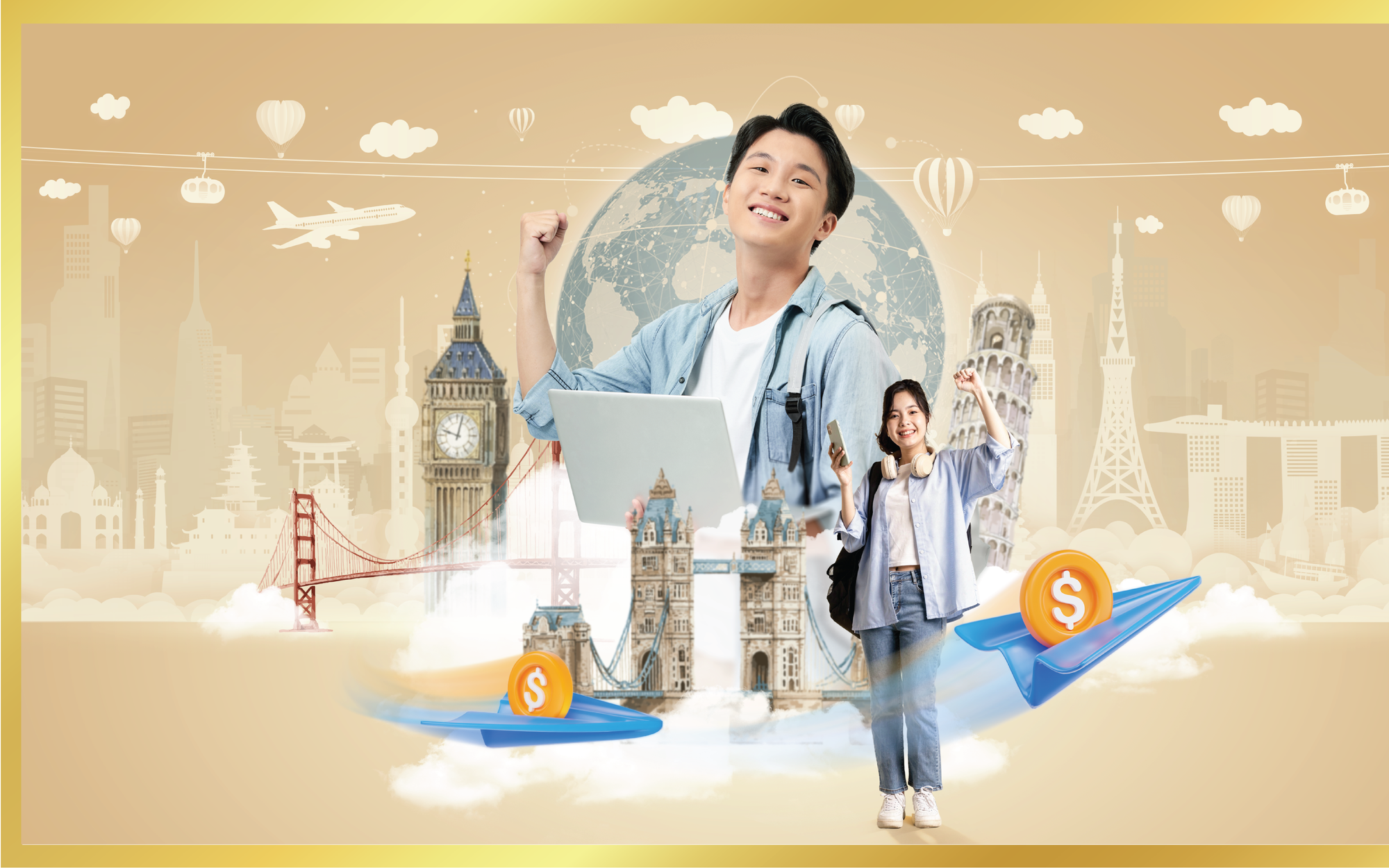 Nhu cầu chuyển tiền du học tăng cao, tỷ giá biến động trở thành thách thức tài chính