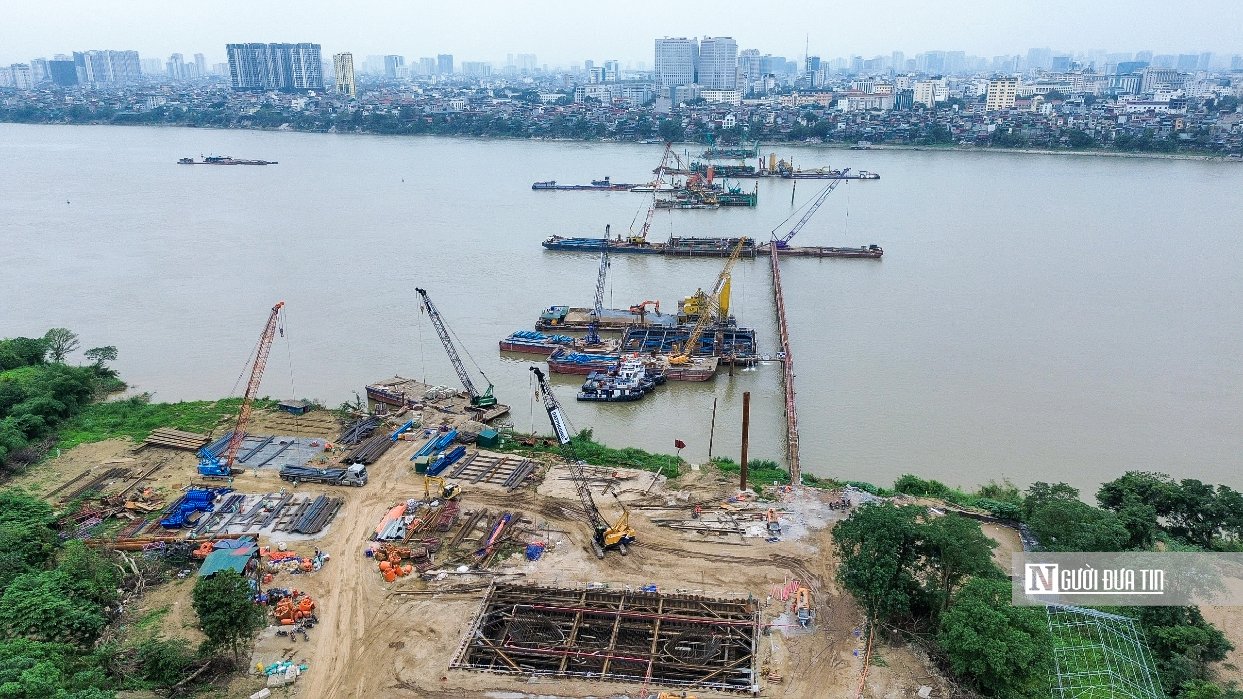 H&agrave; Nội: Loạt c&ocirc;ng tr&igrave;nh trọng điểm thi c&ocirc;ng xuy&ecirc;n lễ 30/4 - 1/5 - Ảnh 10.