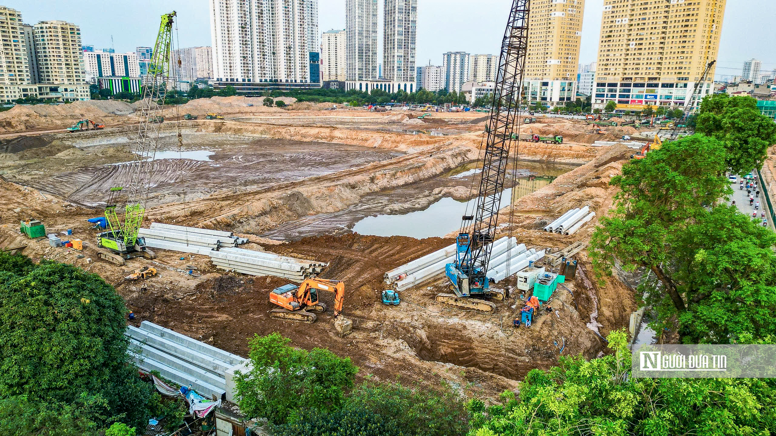 H&agrave; Nội: Loạt c&ocirc;ng tr&igrave;nh trọng điểm thi c&ocirc;ng xuy&ecirc;n lễ 30/4 - 1/5 - Ảnh 24.