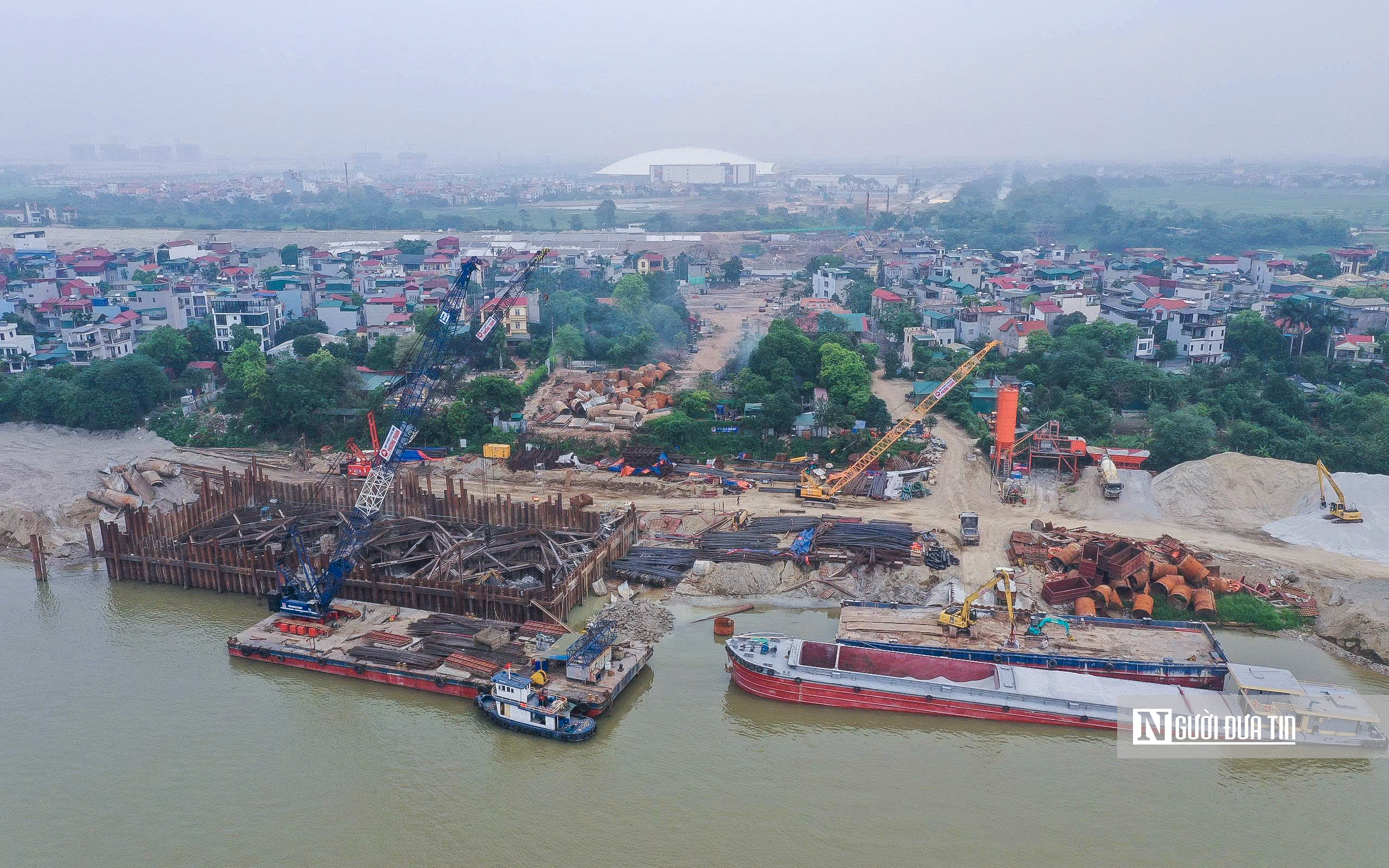 H&agrave; Nội: Loạt c&ocirc;ng tr&igrave;nh trọng điểm thi c&ocirc;ng xuy&ecirc;n lễ 30/4 - 1/5 - Ảnh 17.