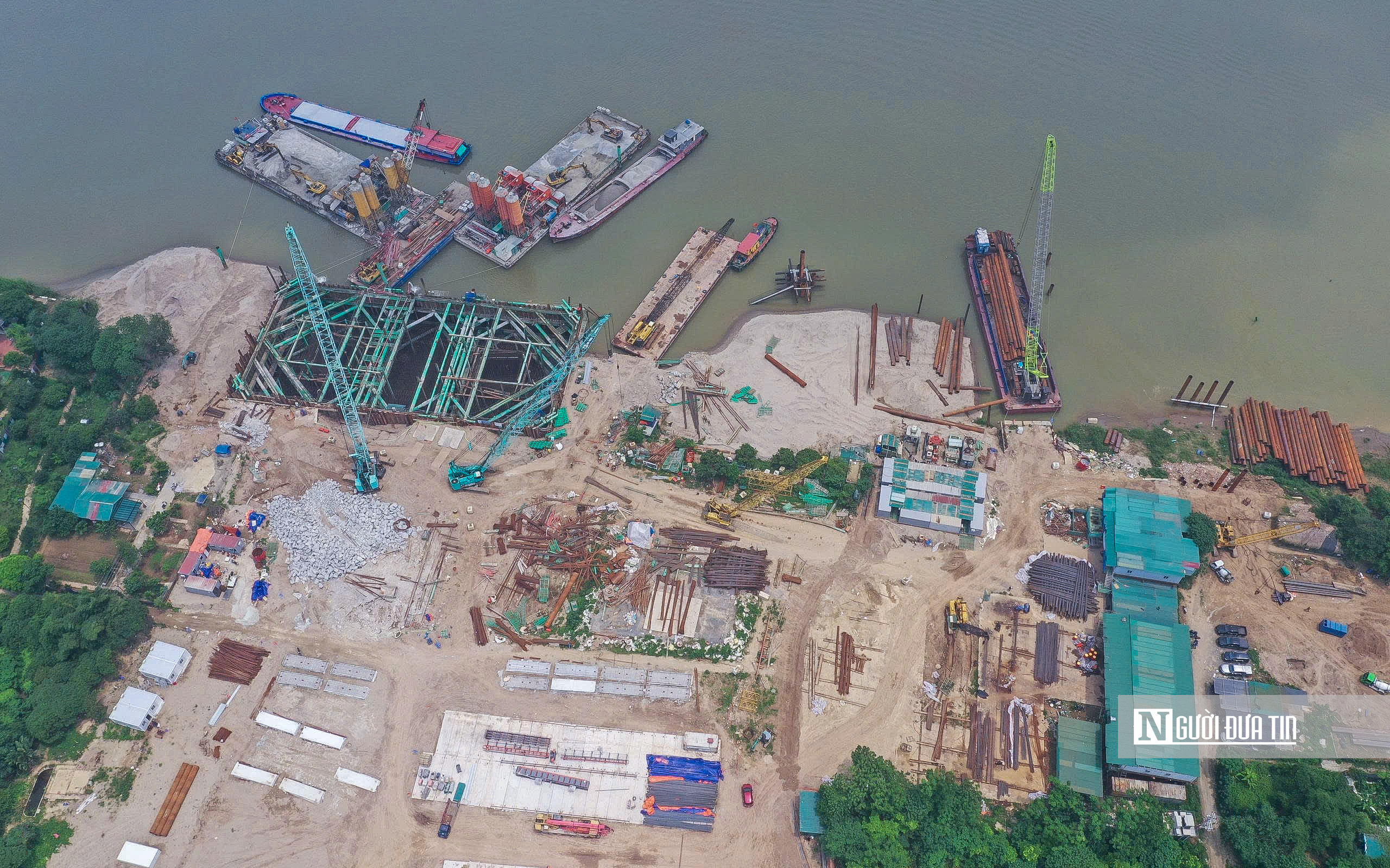 H&agrave; Nội: Loạt c&ocirc;ng tr&igrave;nh trọng điểm thi c&ocirc;ng xuy&ecirc;n lễ 30/4 - 1/5 - Ảnh 7.