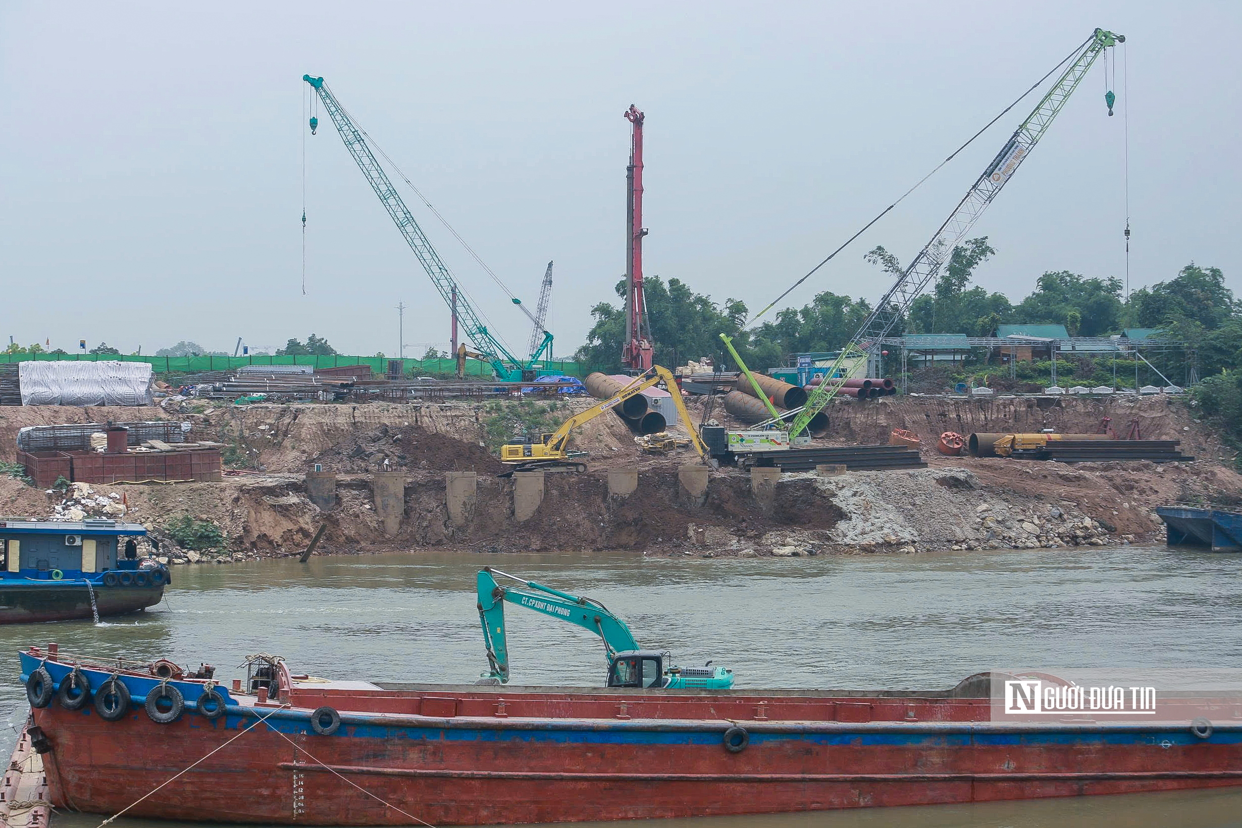 H&agrave; Nội: Loạt c&ocirc;ng tr&igrave;nh trọng điểm thi c&ocirc;ng xuy&ecirc;n lễ 30/4 - 1/5 - Ảnh 18.