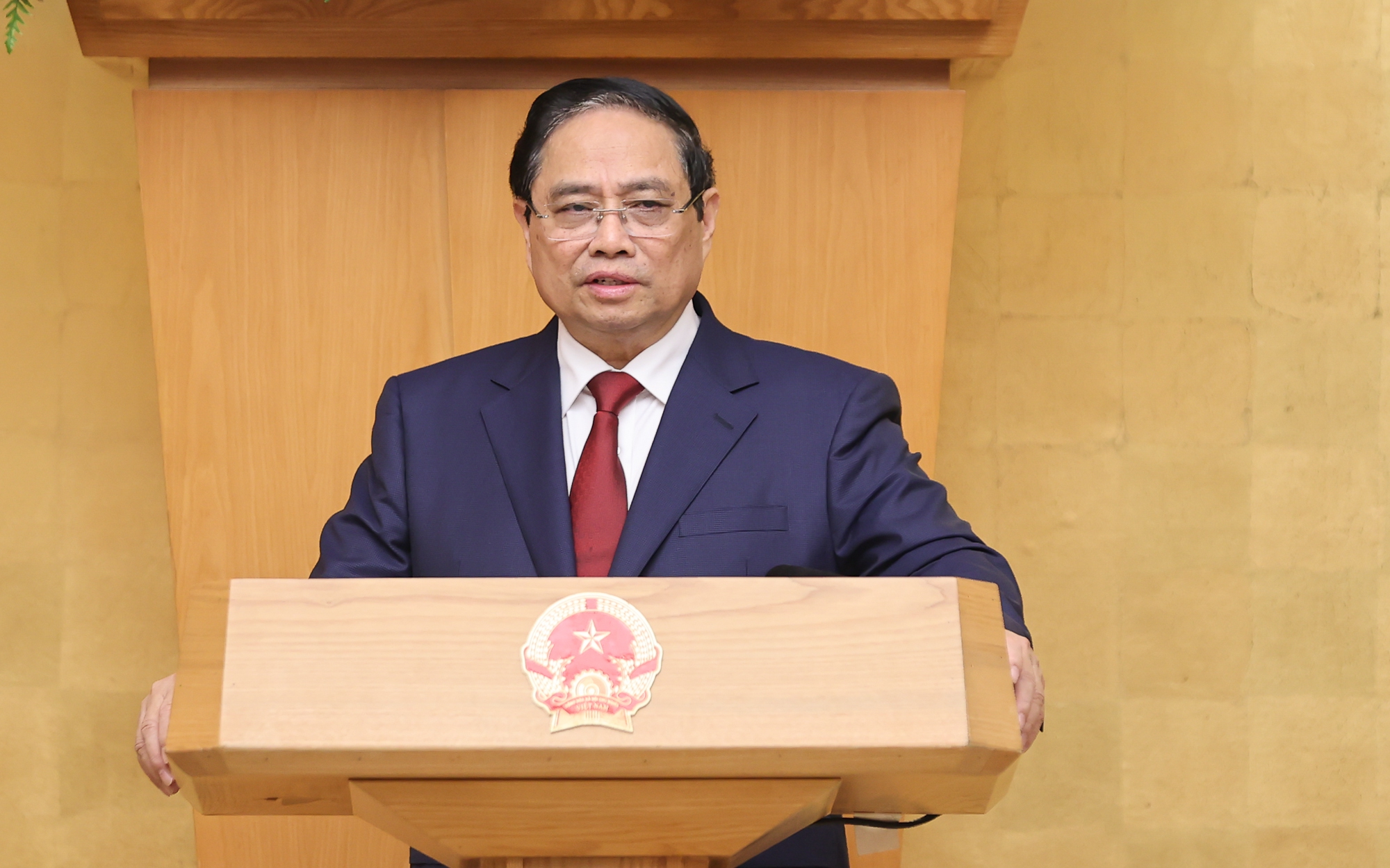 Thủ tướng Phạm Minh Chính chủ trì họp Chính phủ đánh giá kinh tế - xã hội quý I/2026