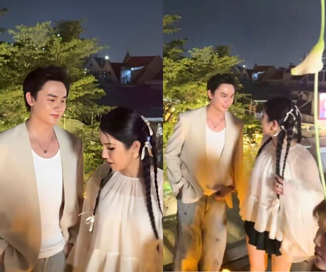 Khoảnh khắc bạn trai kém 11 tuổi của Diệp Lâm Anh Khoảnh khắc bạn trai kém 11 tuổi của Diệp Lâm Anh