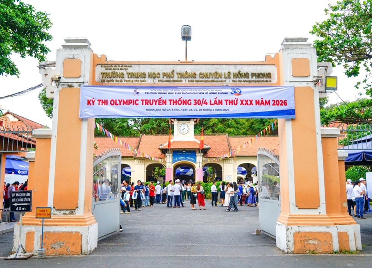 Một kỳ thi tại Tp.HCM có lịch sử 30 năm được xác lập kỷ lục Việt Nam - Ảnh 1.