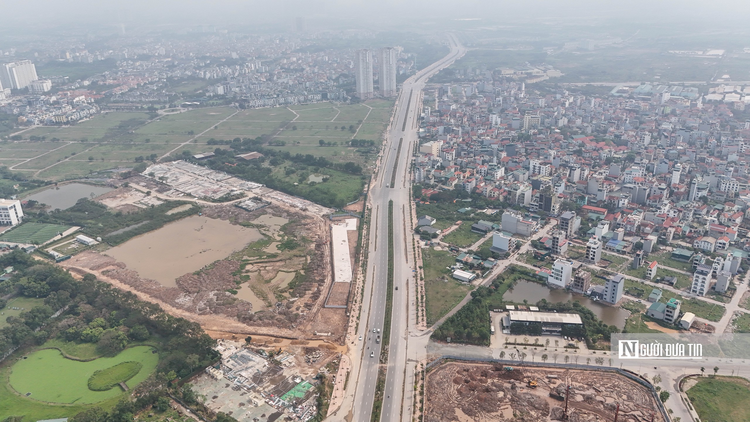 To&agrave;n cảnh trục "xương sống" của kh&ocirc;ng gian ph&aacute;t triển đ&ocirc; thị ph&iacute;a T&acirc;y H&agrave; Nội - Ảnh 4.