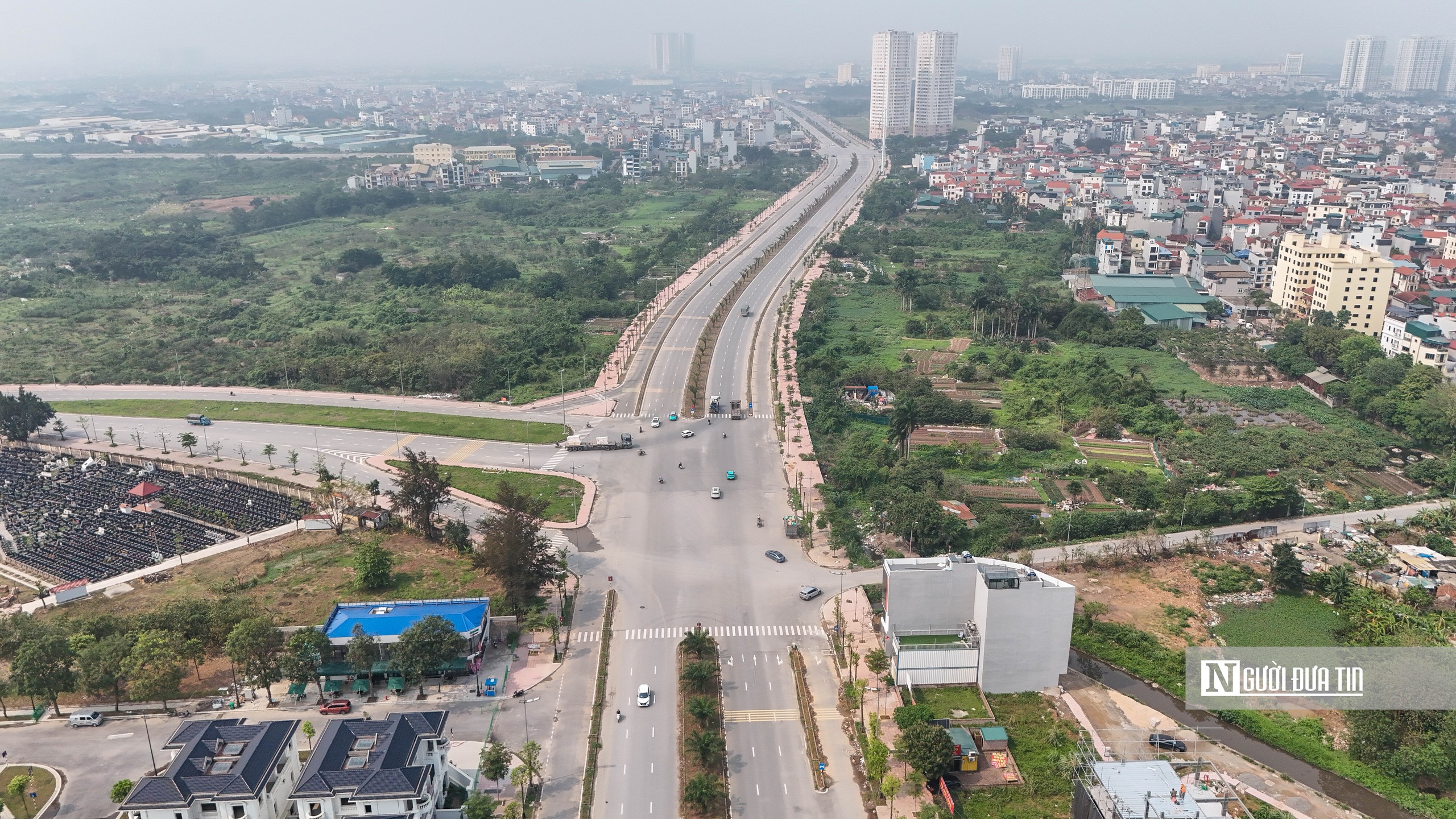 To&agrave;n cảnh trục "xương sống" của kh&ocirc;ng gian ph&aacute;t triển đ&ocirc; thị ph&iacute;a T&acirc;y H&agrave; Nội - Ảnh 7.
