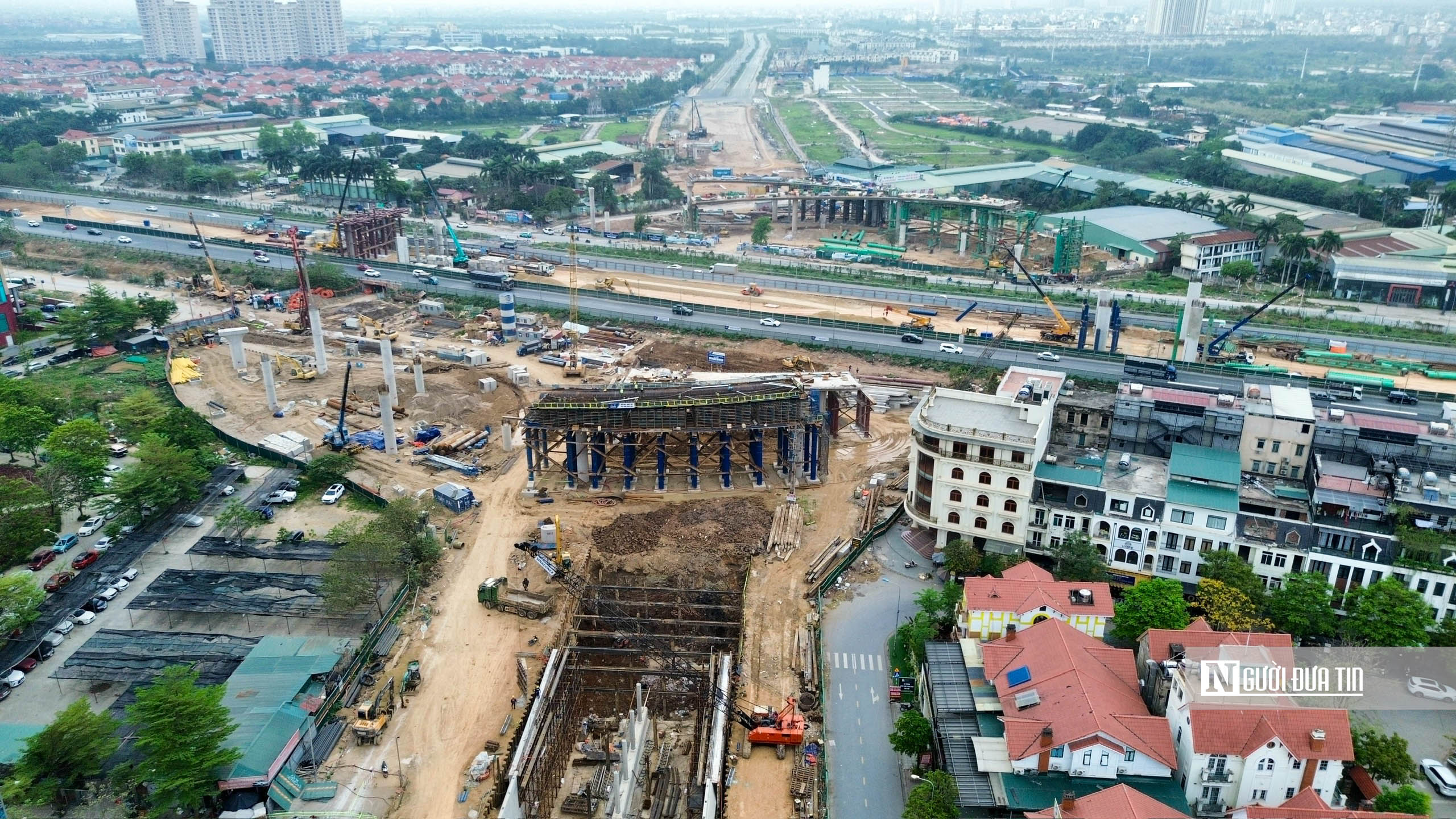 To&agrave;n cảnh trục "xương sống" của kh&ocirc;ng gian ph&aacute;t triển đ&ocirc; thị ph&iacute;a T&acirc;y H&agrave; Nội - Ảnh 10.