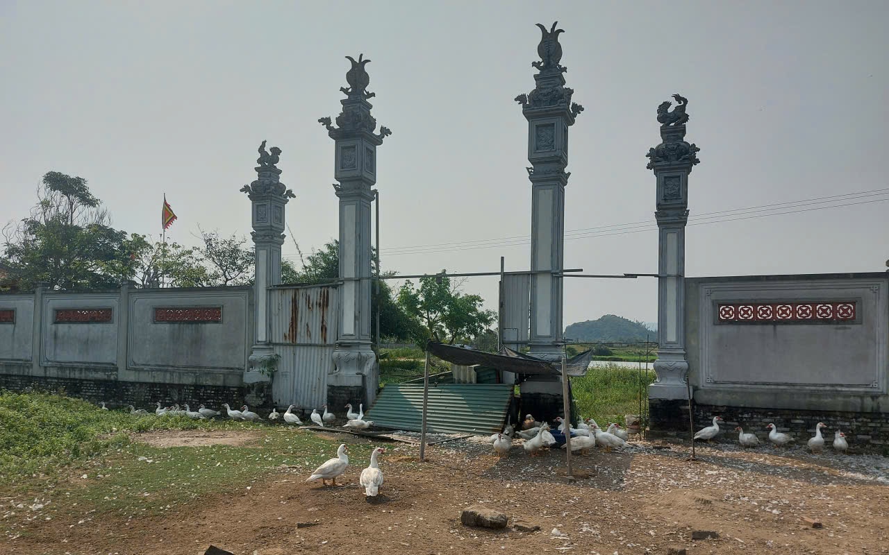 Dự án đền thờ ca trù hơn 10 tỷ đồng bị bỏ hoang, trở thành nơi chăn vịt