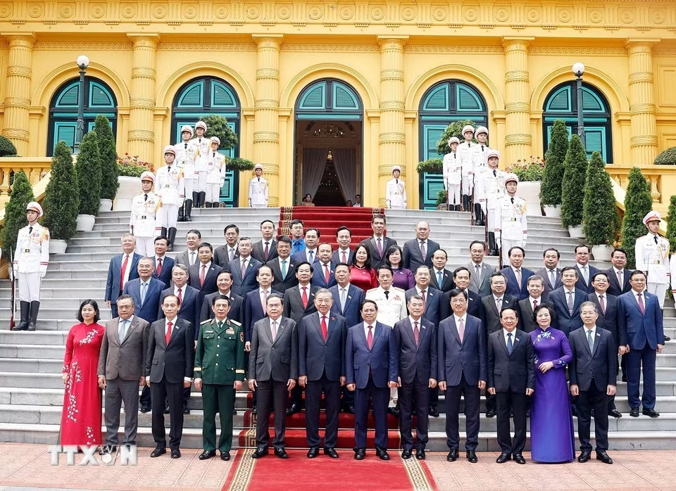 Tổng B&iacute; thư, Chủ tịch nước T&ocirc; L&acirc;m trao quyết định bổ nhiệm c&aacute;c th&agrave;nh vi&ecirc;n Ch&iacute;nh phủ - Ảnh 8.